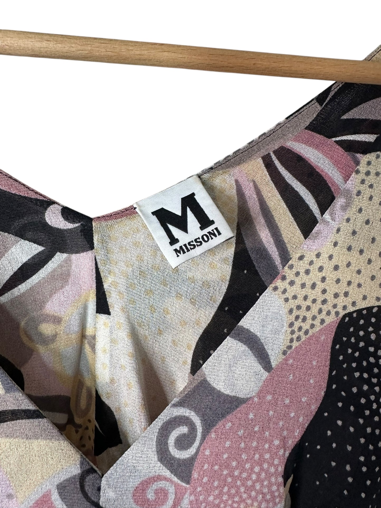 Missoni completo in seta stampato (M)