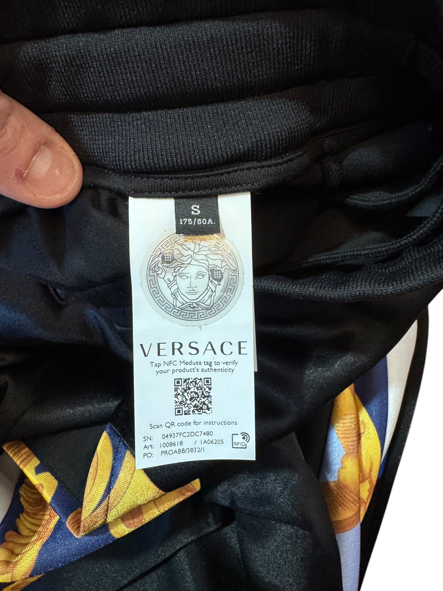 Versace Pantaloni Sportivi Uomo - Taglia S