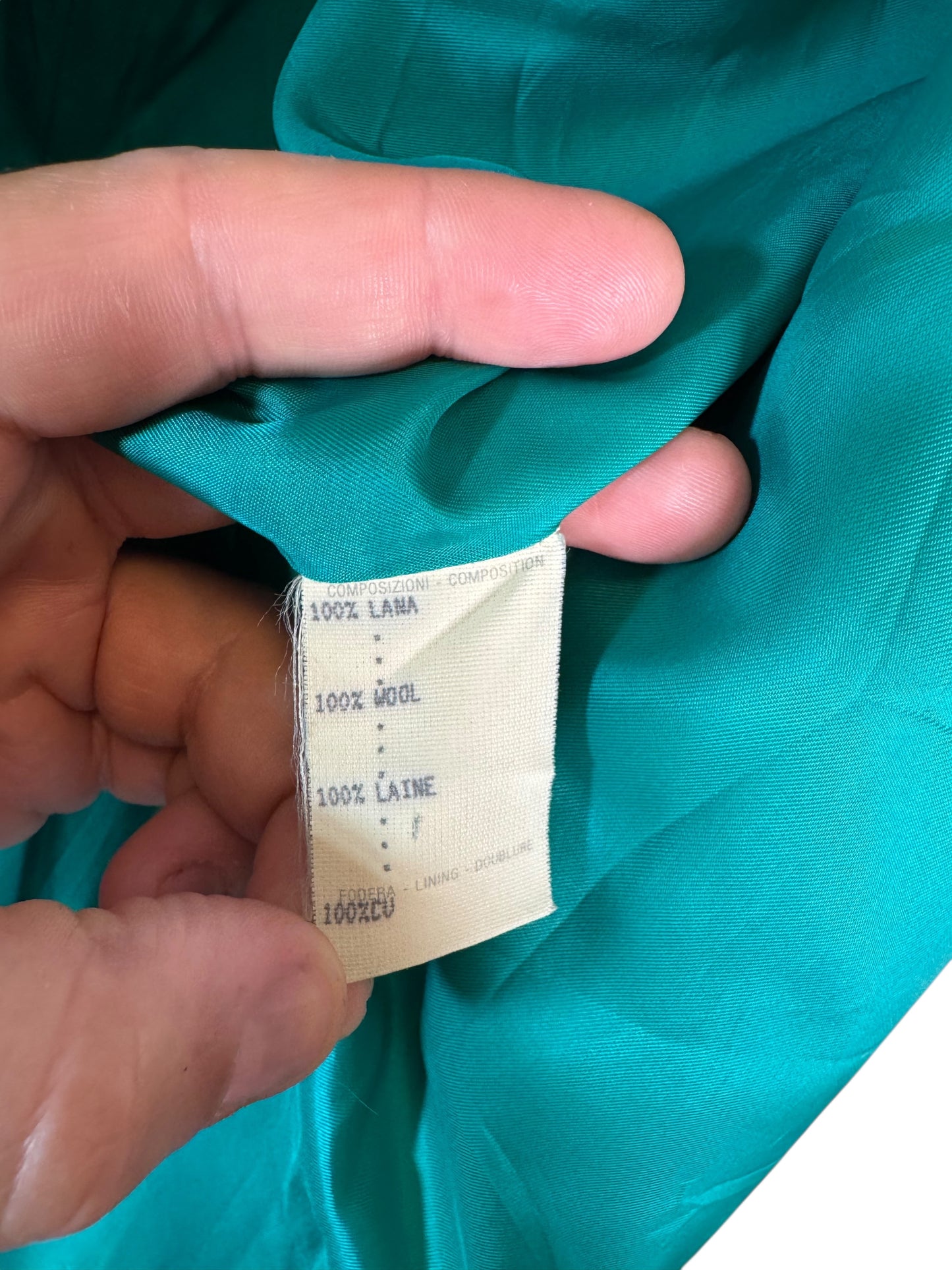 Gianni Versace Couture Vintage Blazer Donna 100% Lana