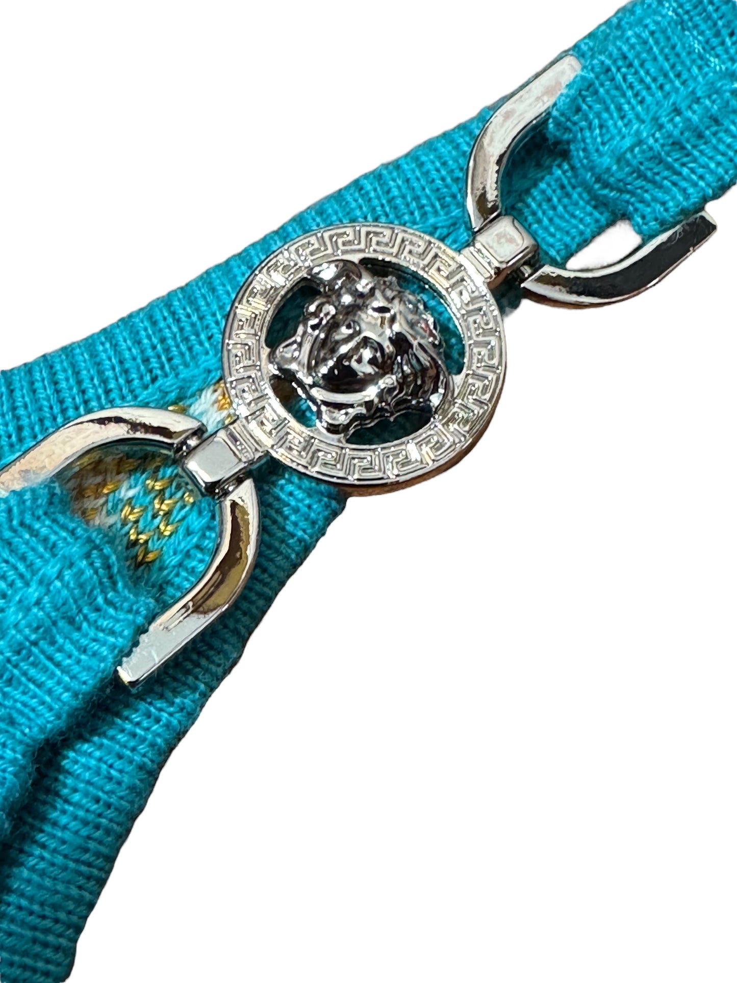 Top VERSACE Donna – Taglia IT 44 – Logo All Over