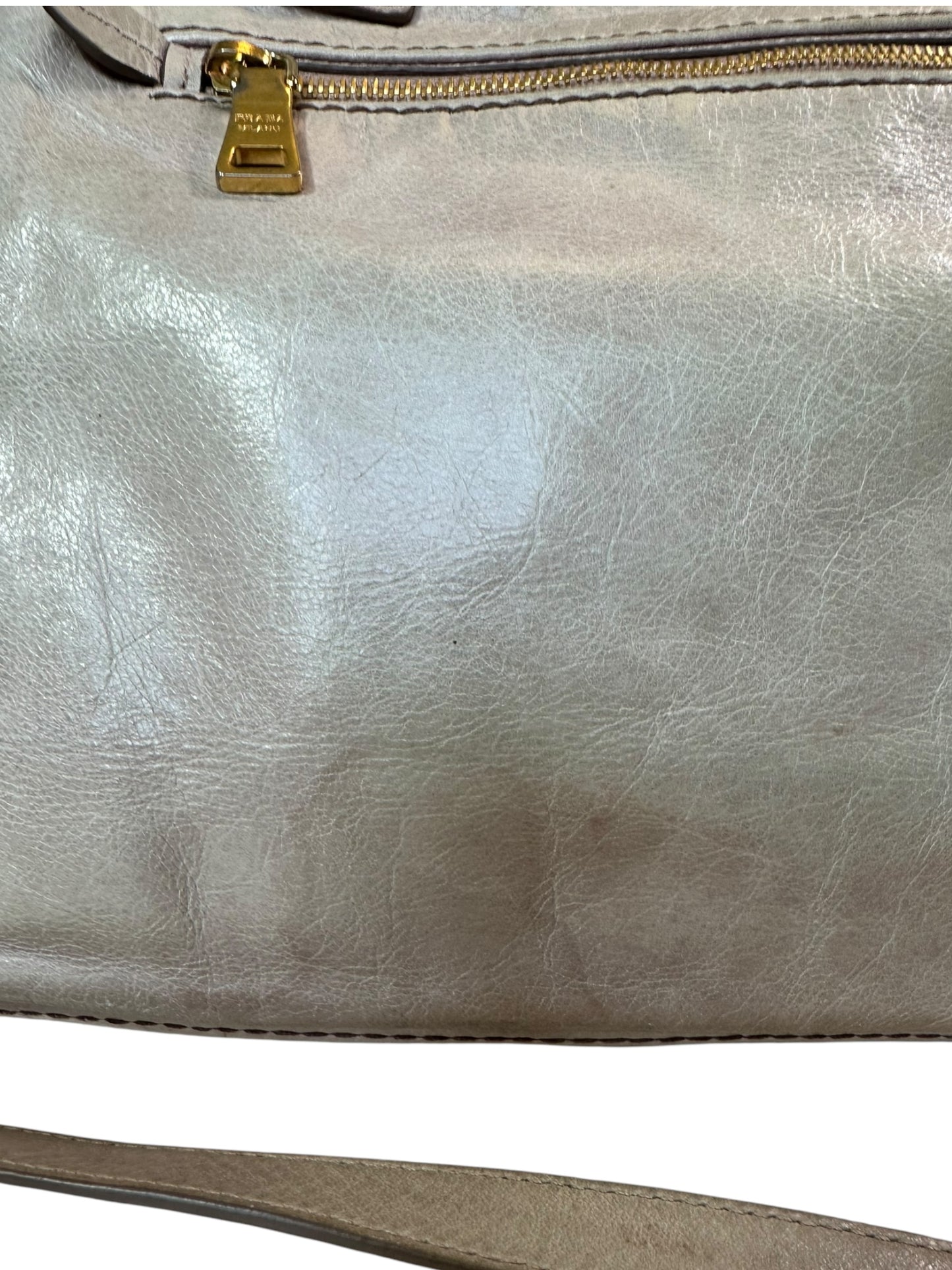 Prada borsa shopper in pelle