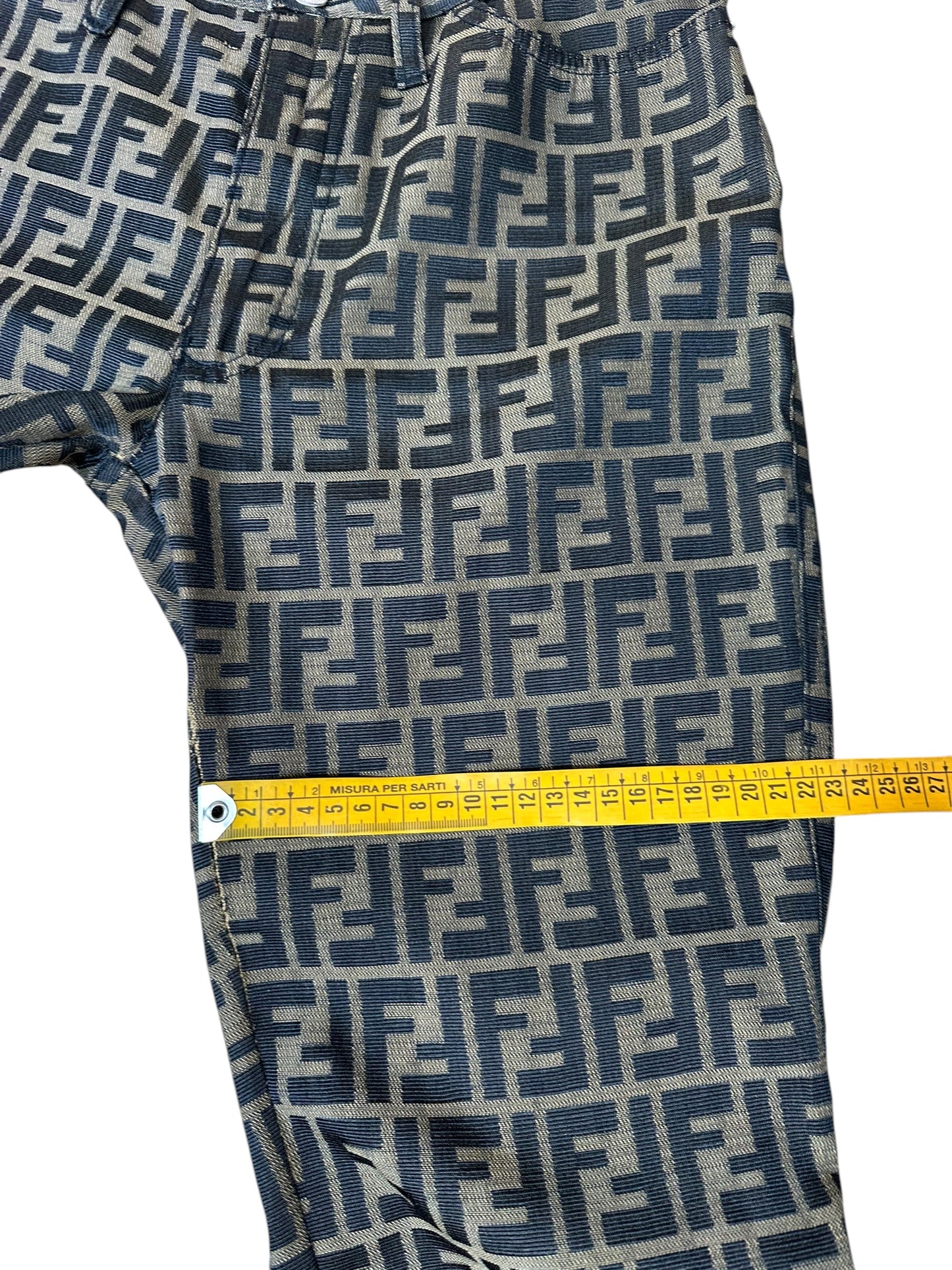 Fendi pantalone vintage FF (S)