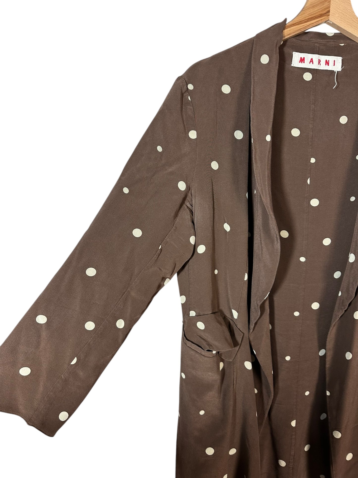 Marni chemisier in seta (M)