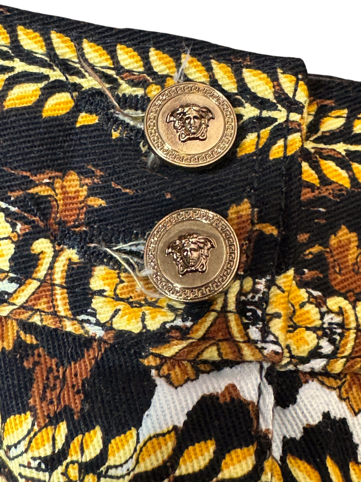 Pantaloni Versace Tribute SS2018 – Stampa Wild Baroque 1992, taglia 25