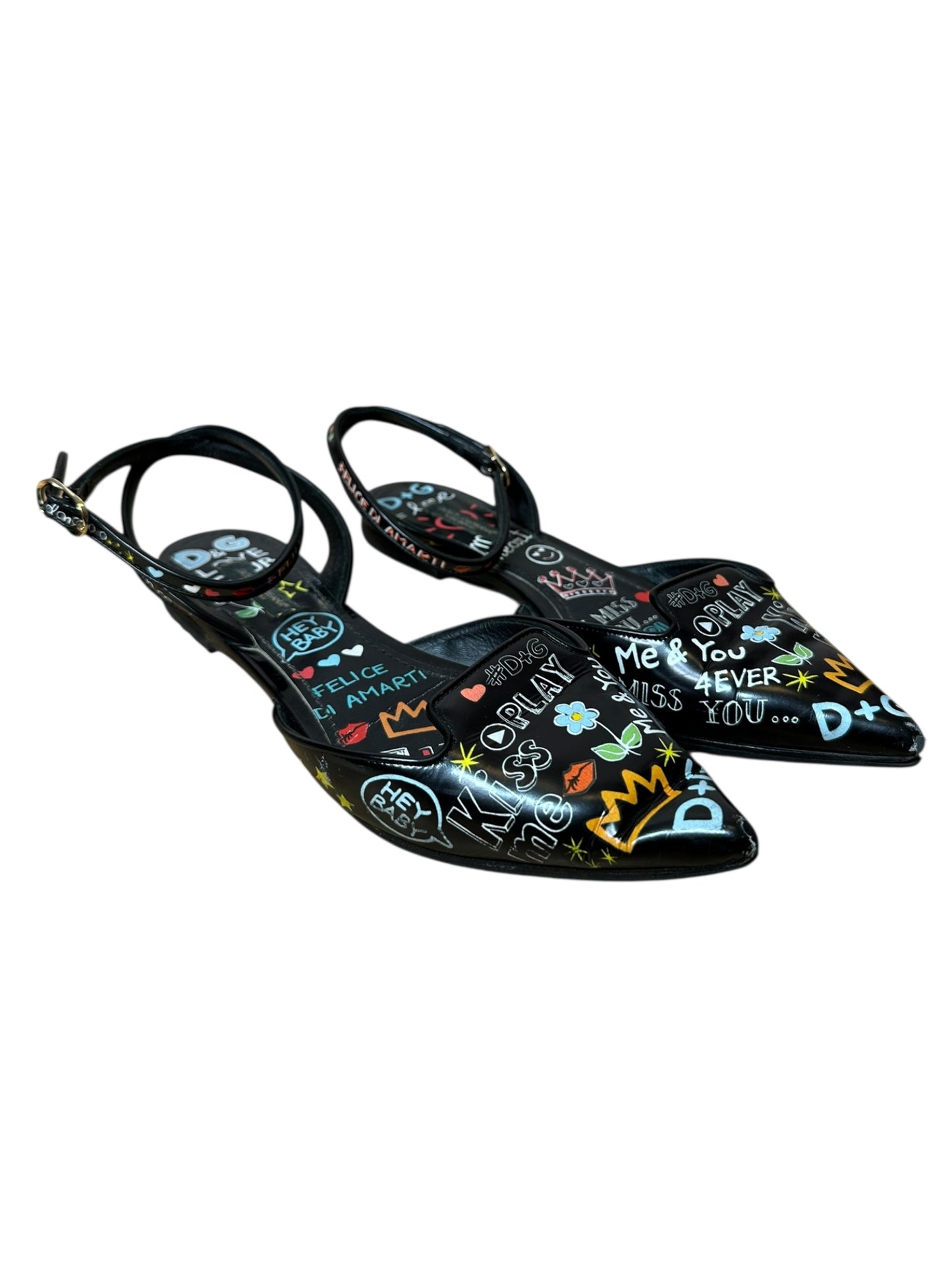 Dolce & Gabbana sandali con stampe (37.5g