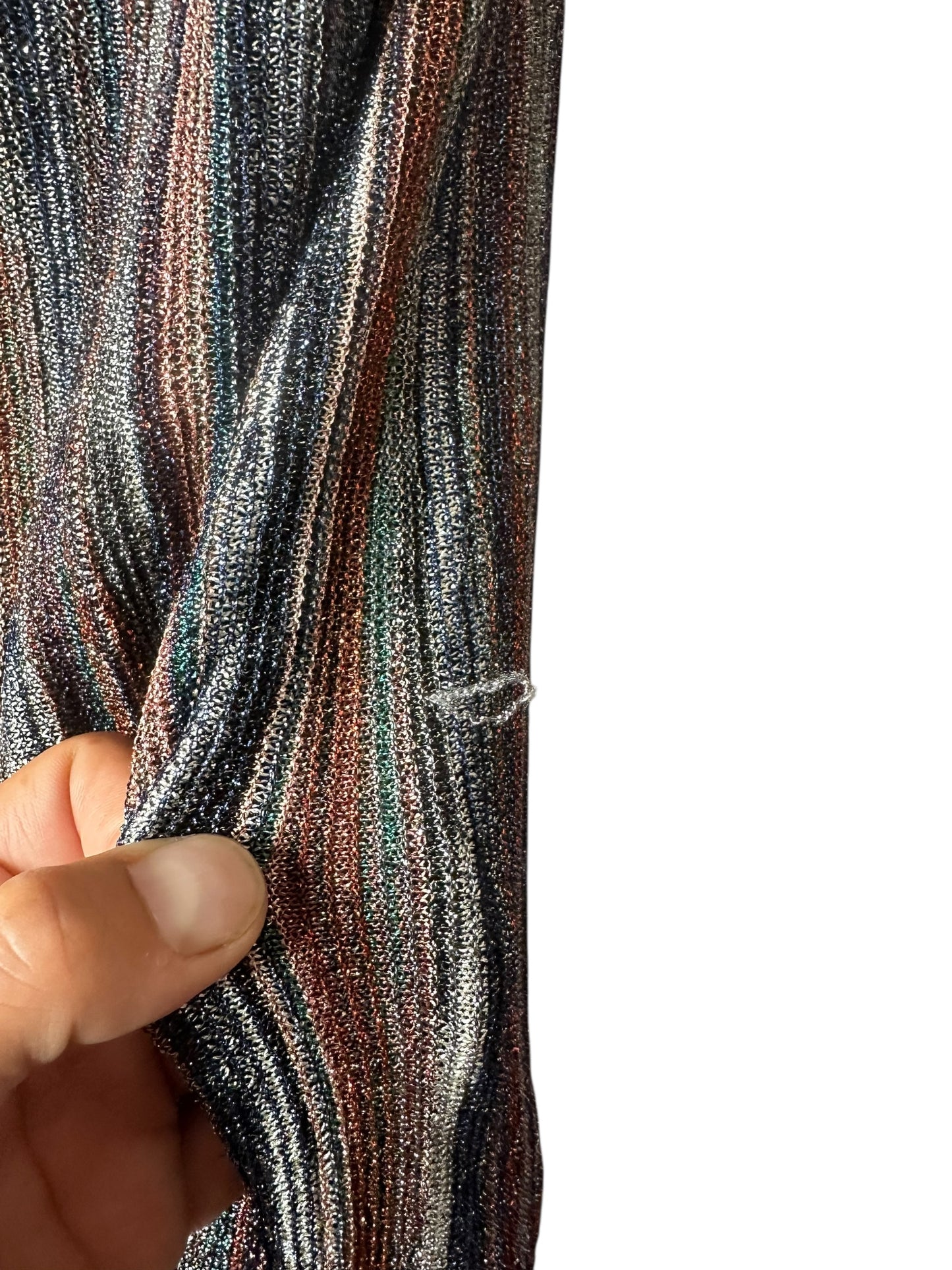 Missoni maxi gonna in lurex (M)