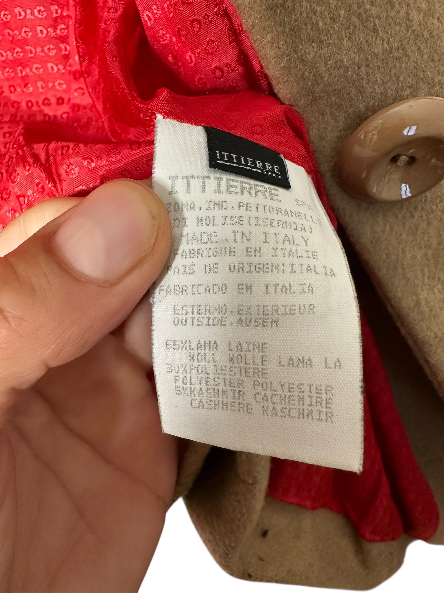 D&G giacca vintage in lana ((M)