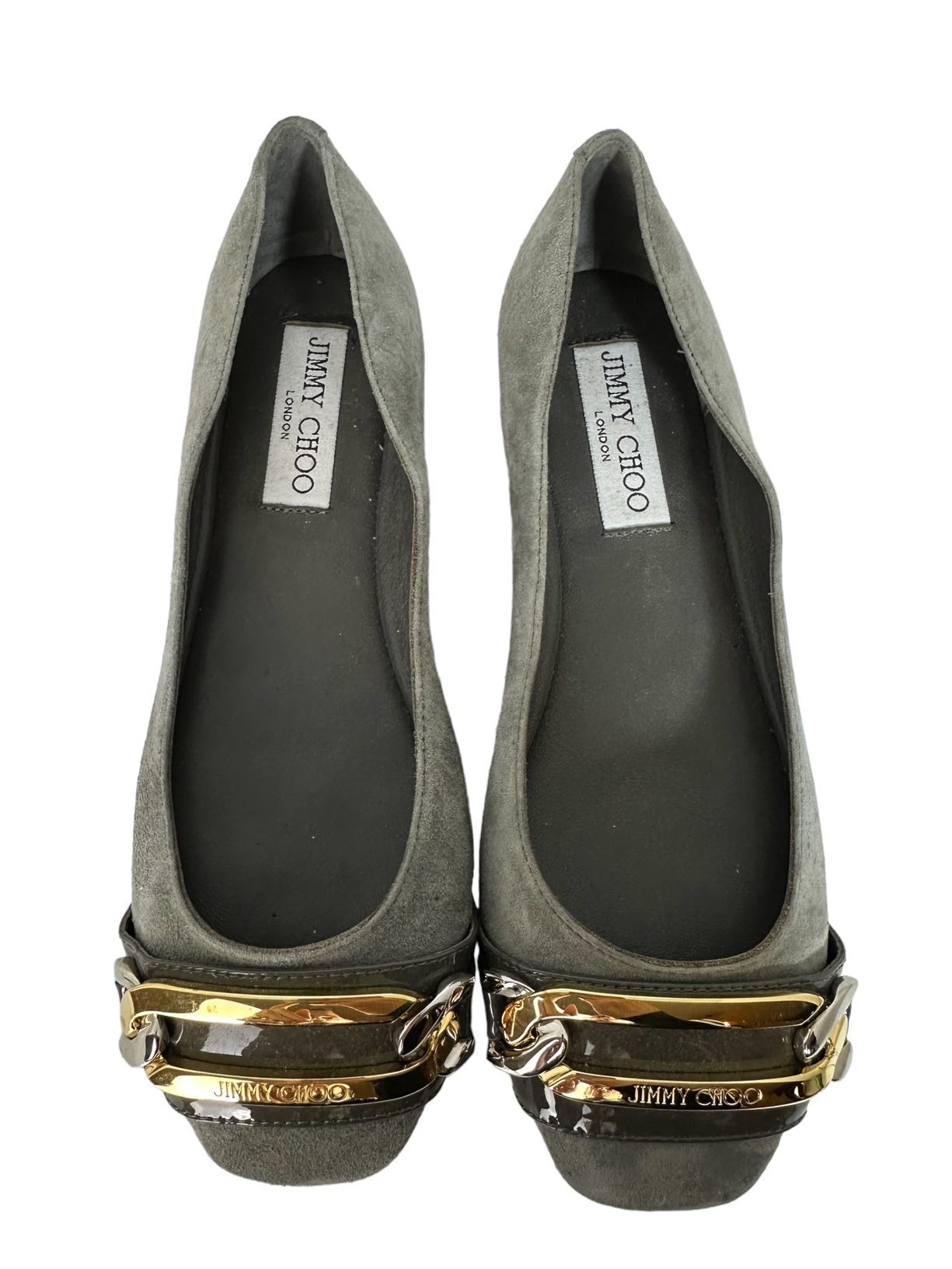 Jimmy Choo ballerine scamosciata (N.35)