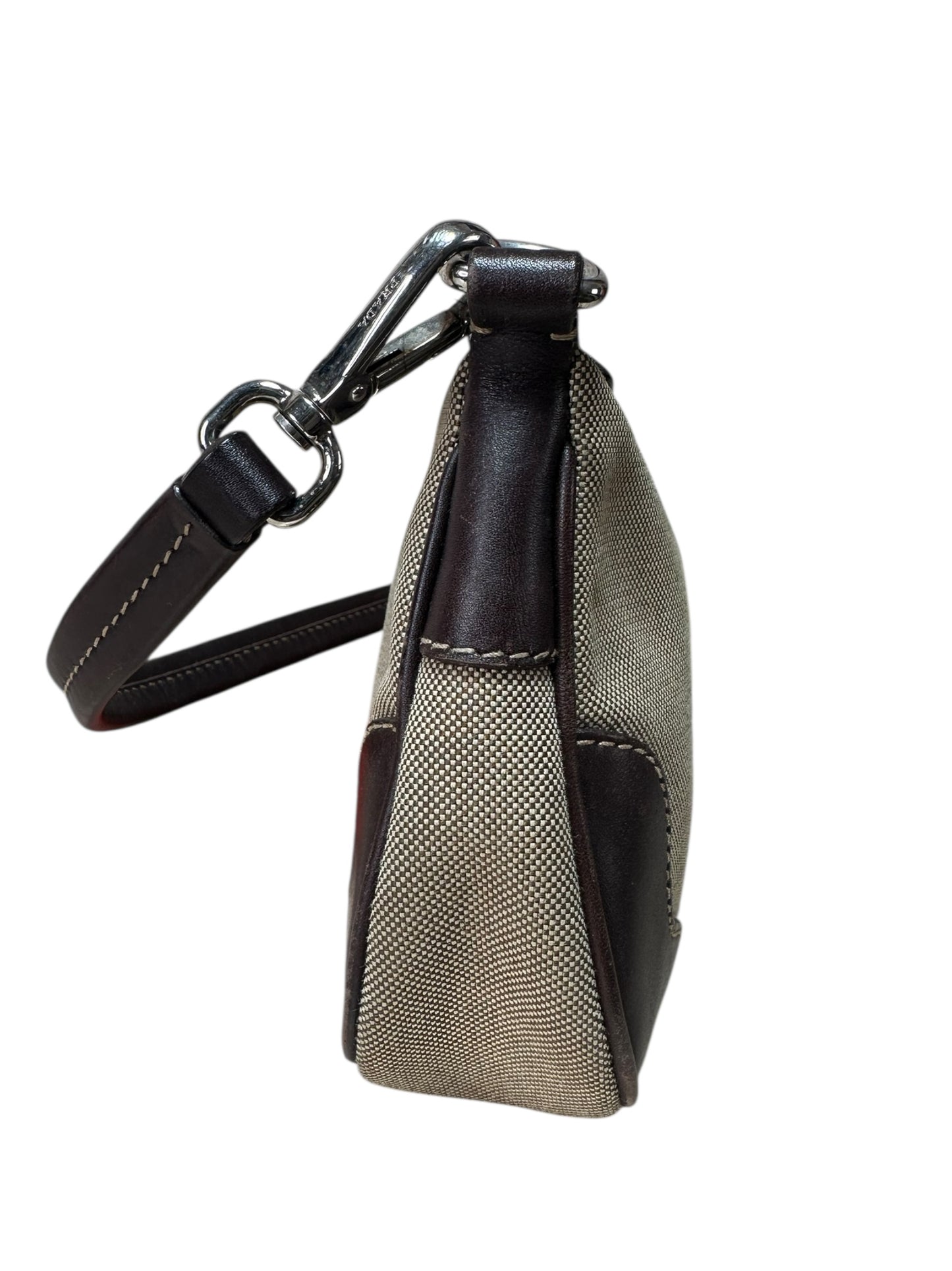 Prada mini borsa in canvas vintage