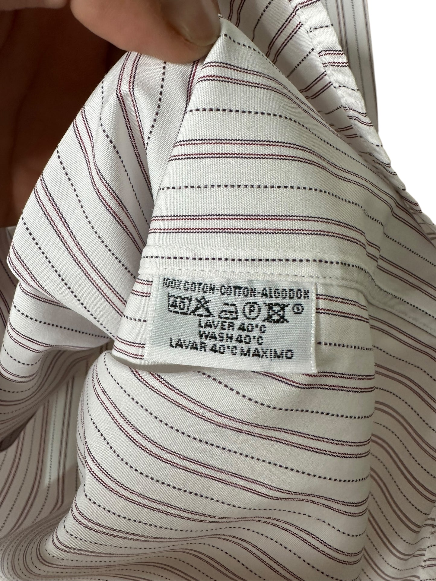 Hèrmes camicia vintGe maschile (M)