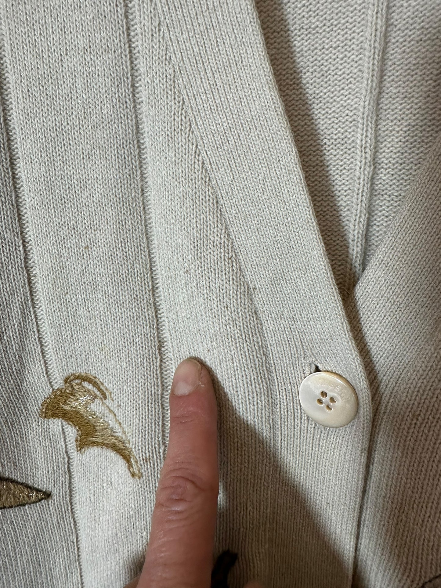 Iceberg cardigan in lana (L)