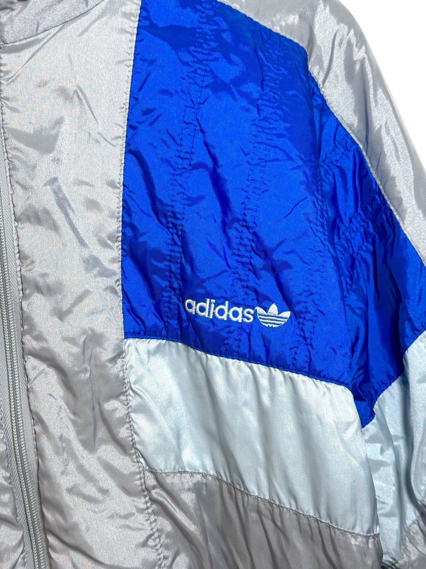 Adidas felpa con zip vintage (S)
