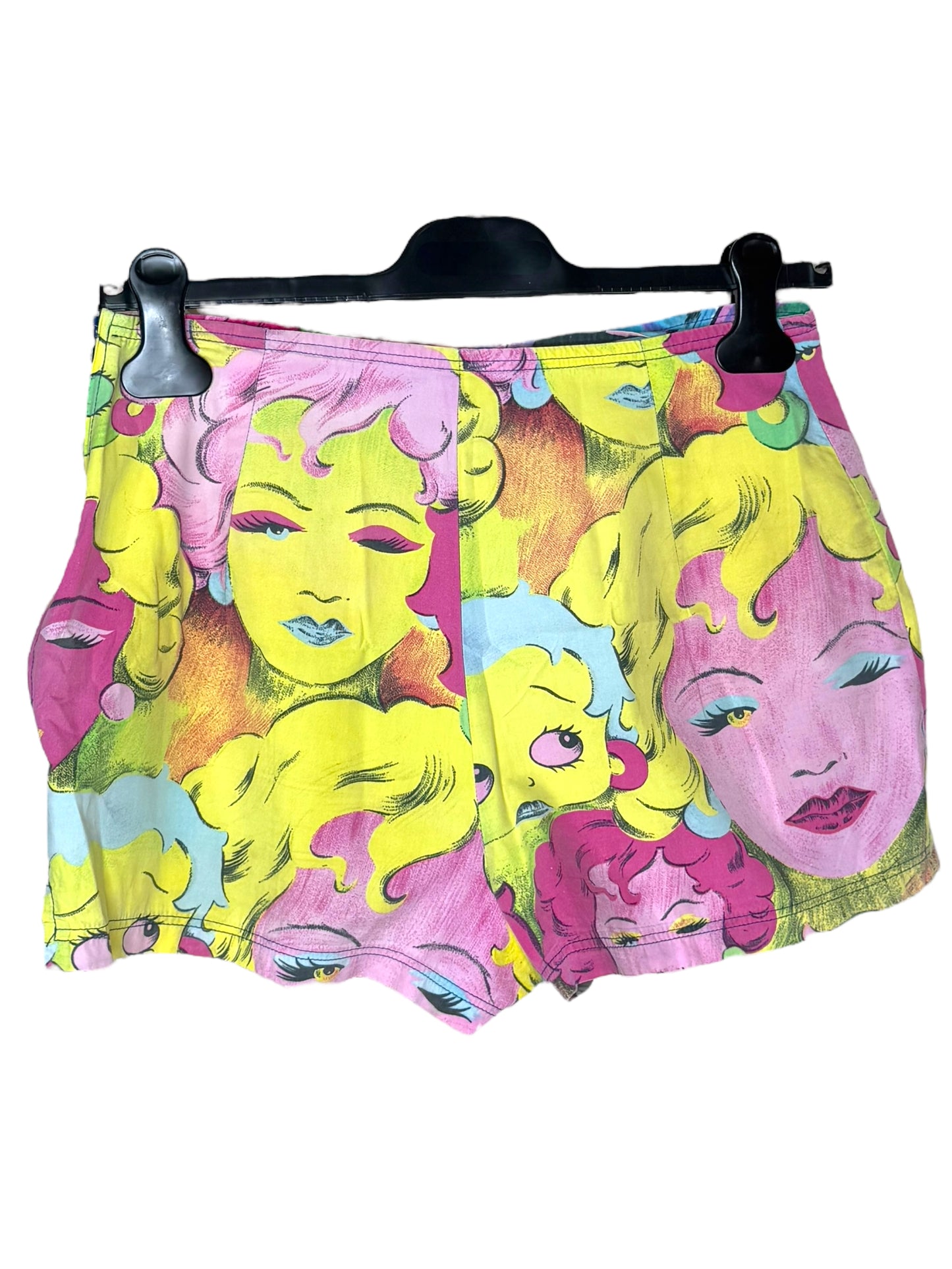 Shorts vintage Versace Jeans Couture Marilyn Monroe & Betty Boop - Taglia 44 IT
