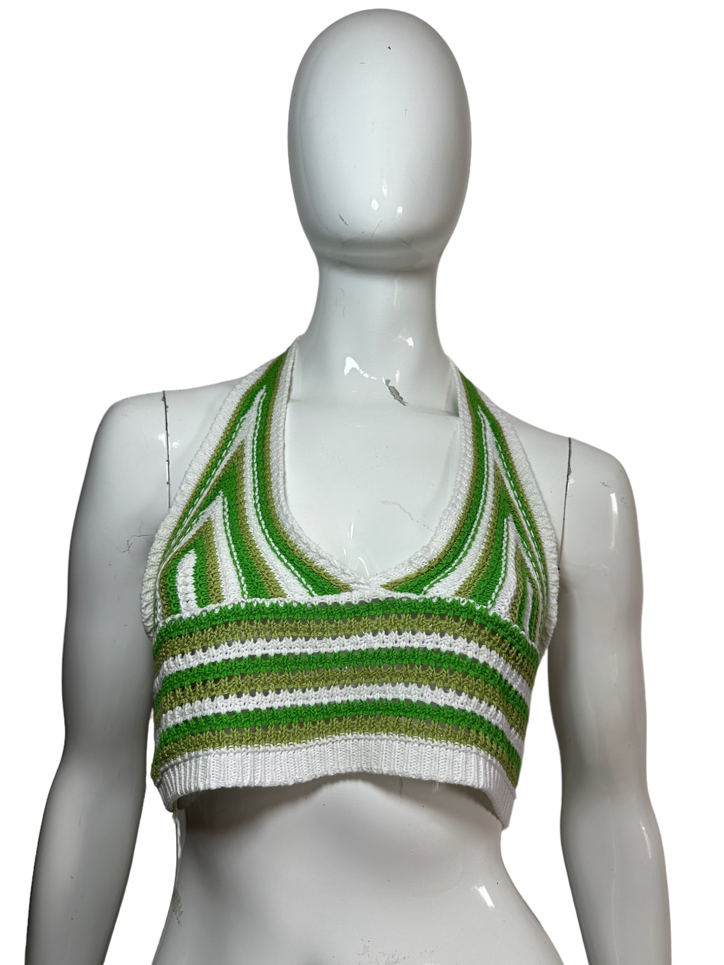 Top vintage in crochet (S)