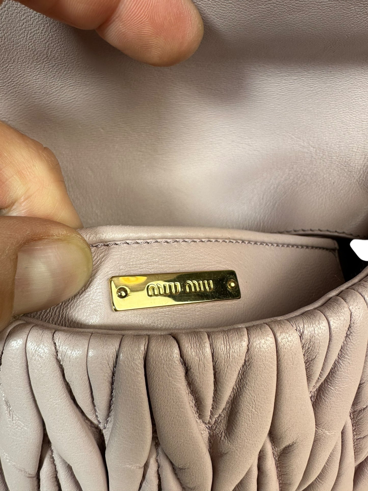 Miu Miu borsa vintage in pelle