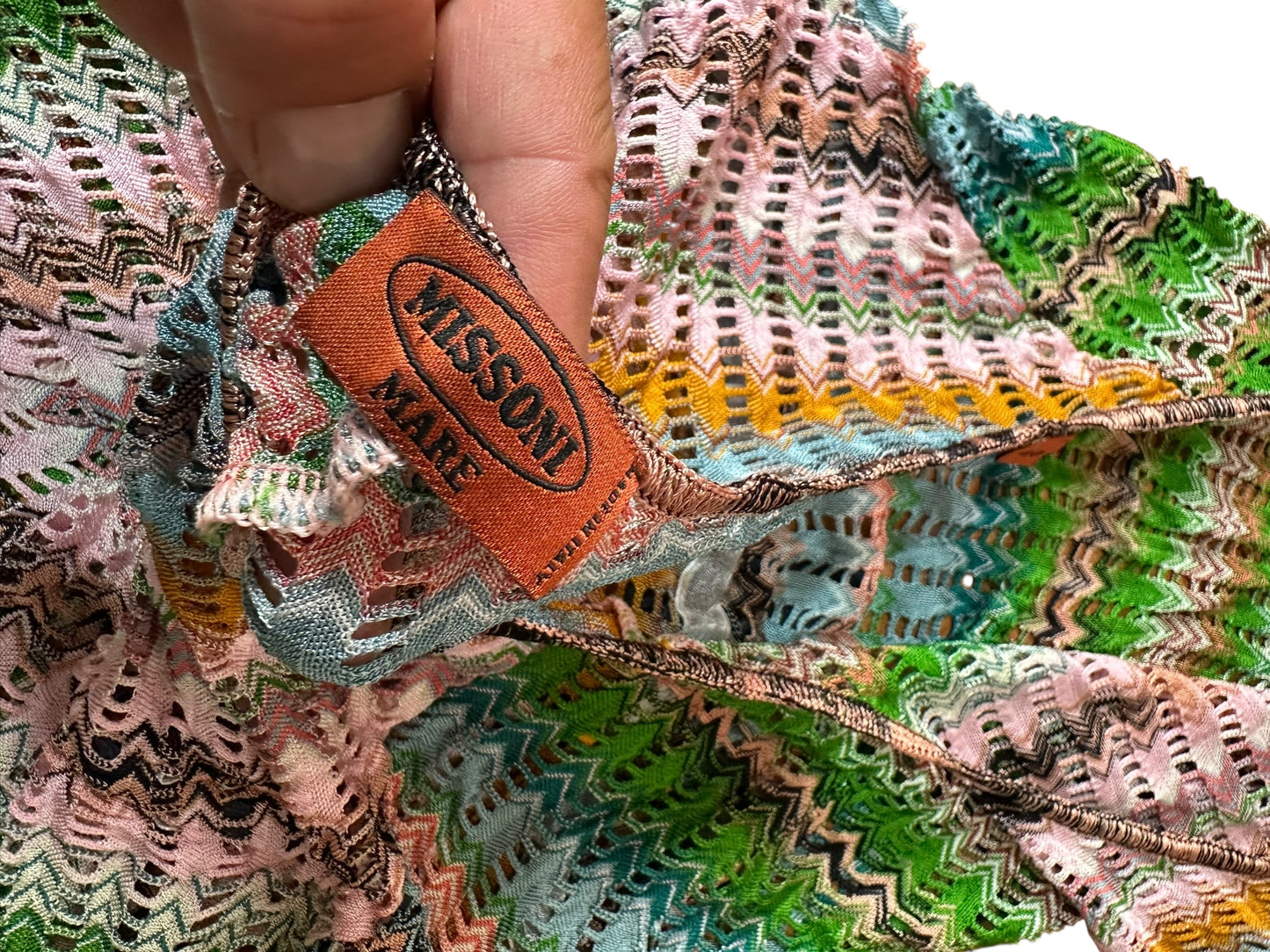 Missoni mare mini abito in viscosa (S)