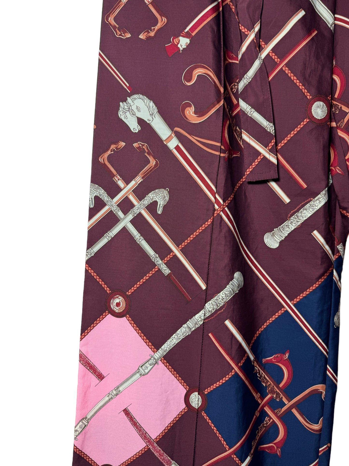 Hermès pantaloni a gamba larga in cotone (44)
