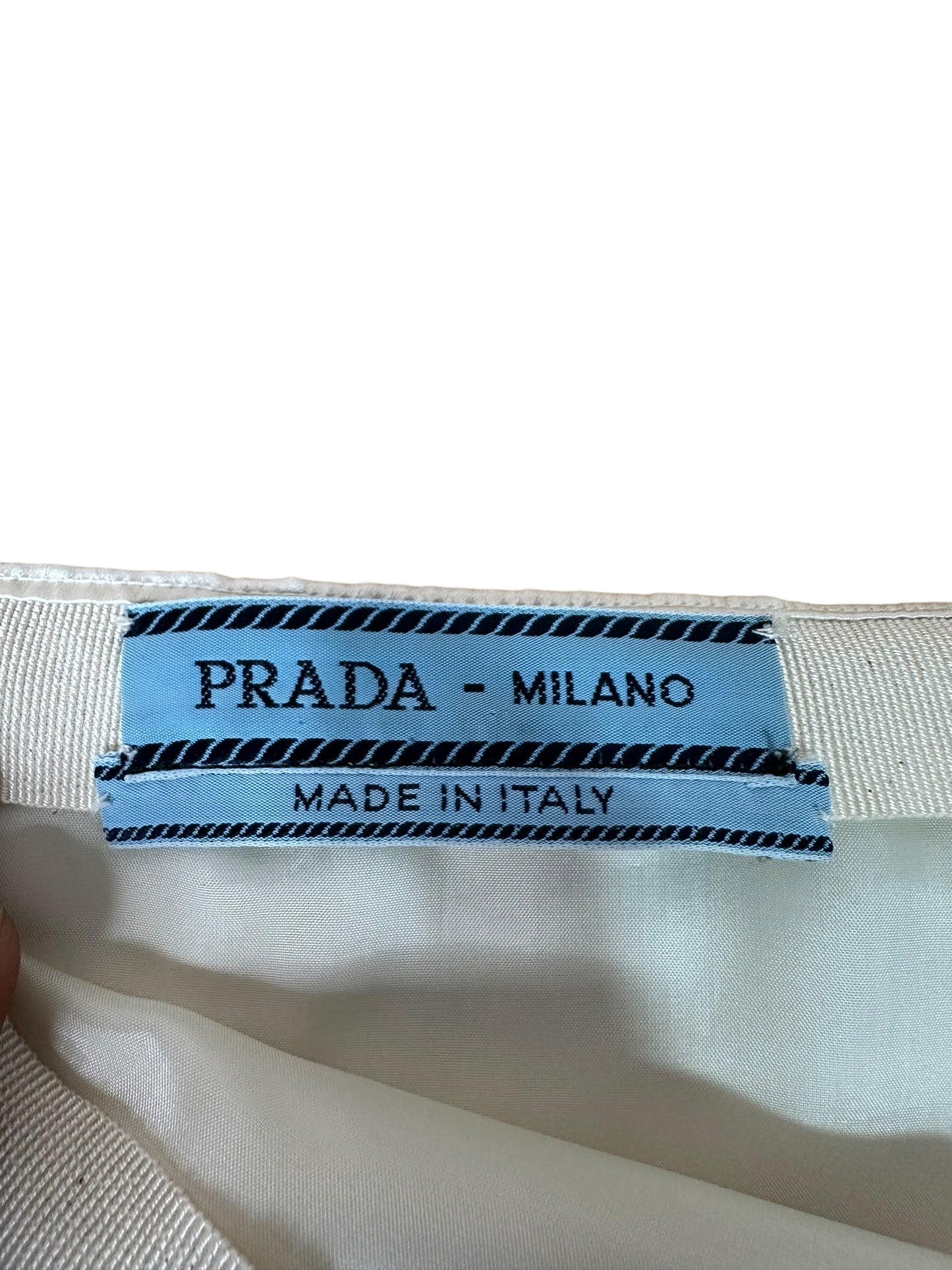 Prada gonna longuette in seta (L)