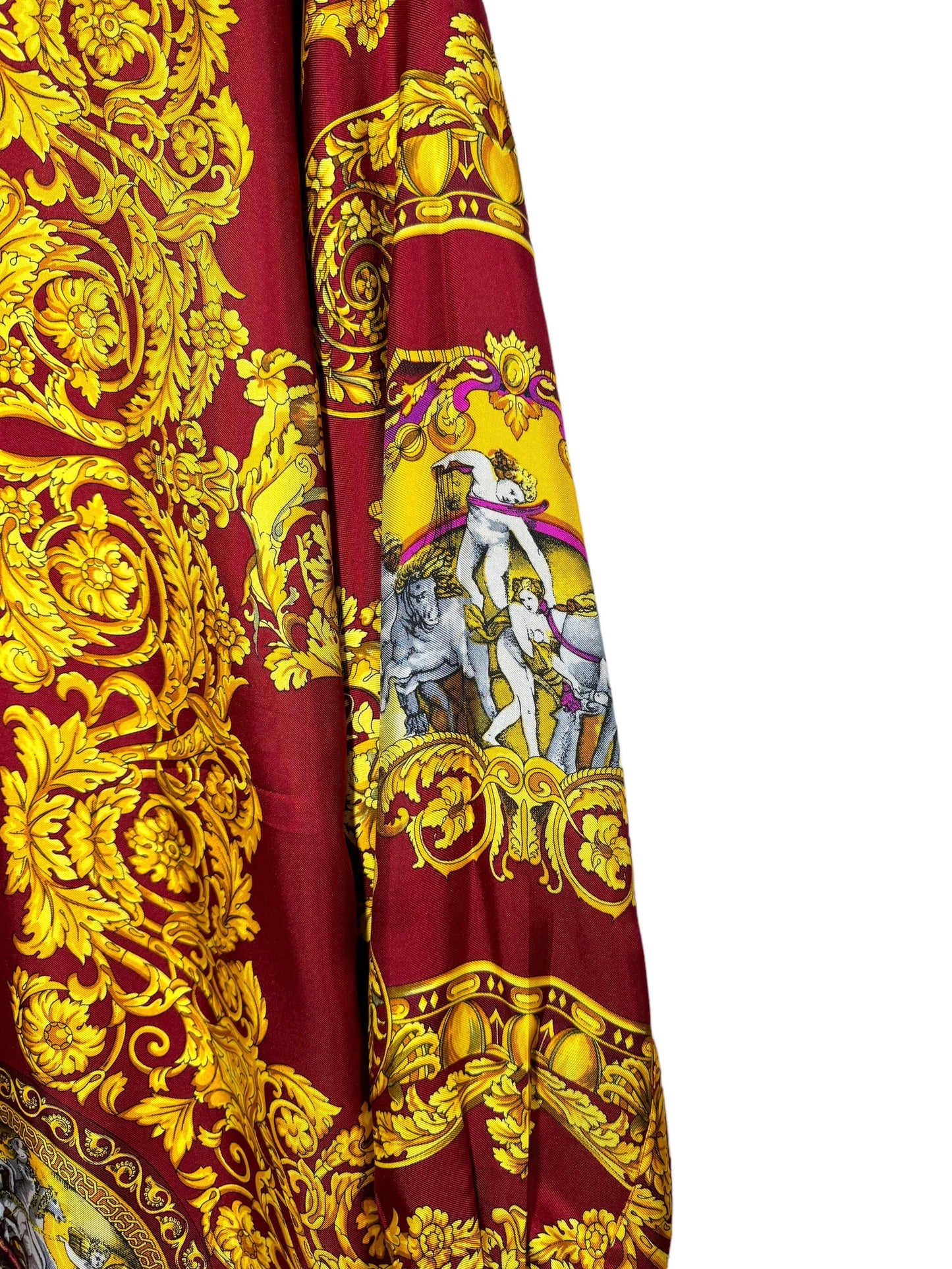 Gianni Versace V2 camicia vintage in seta barocca