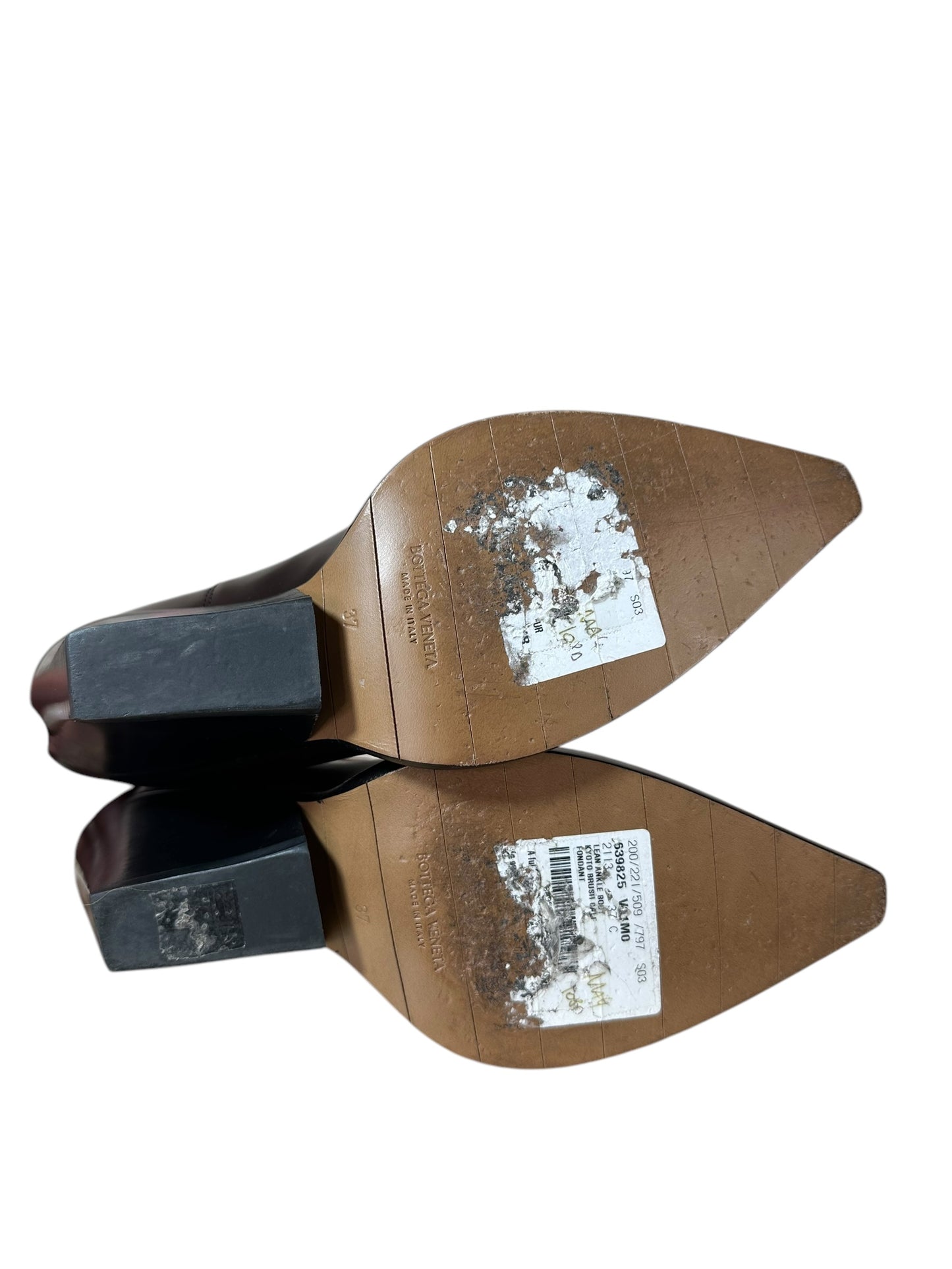 Bottega Veneta stivaletto in pelle (37)