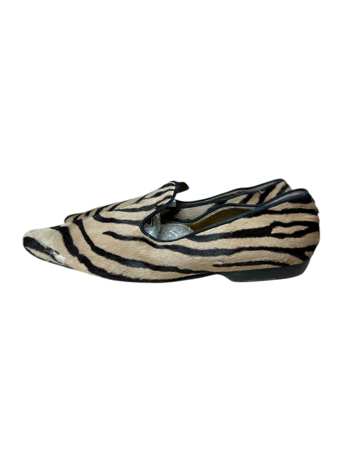 Prada mocassino in cavallino zebrato (39)