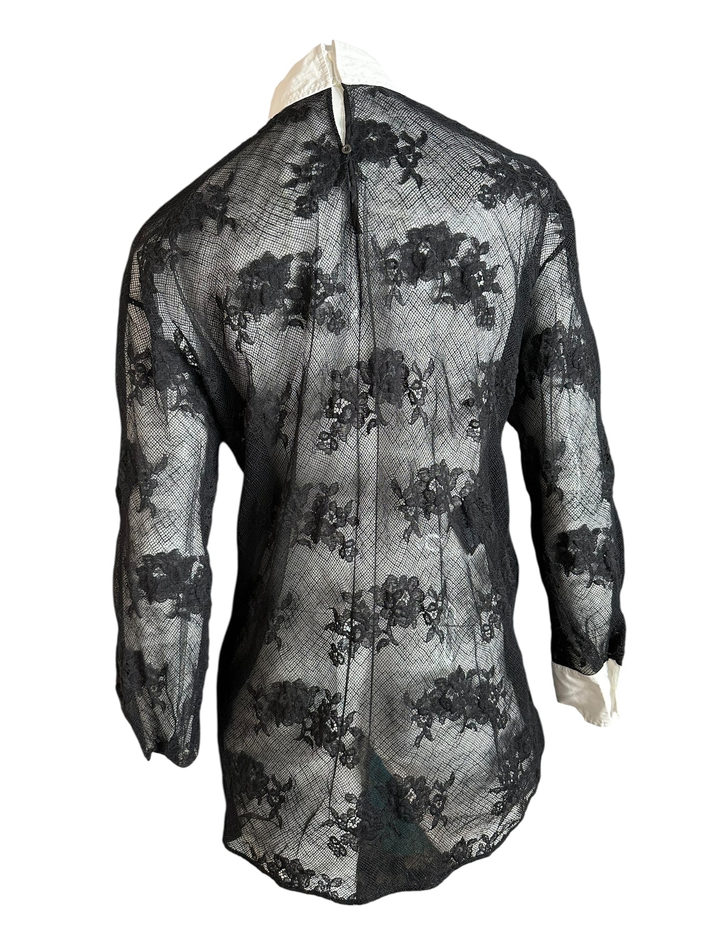 Prada maglia oversize in pizzo