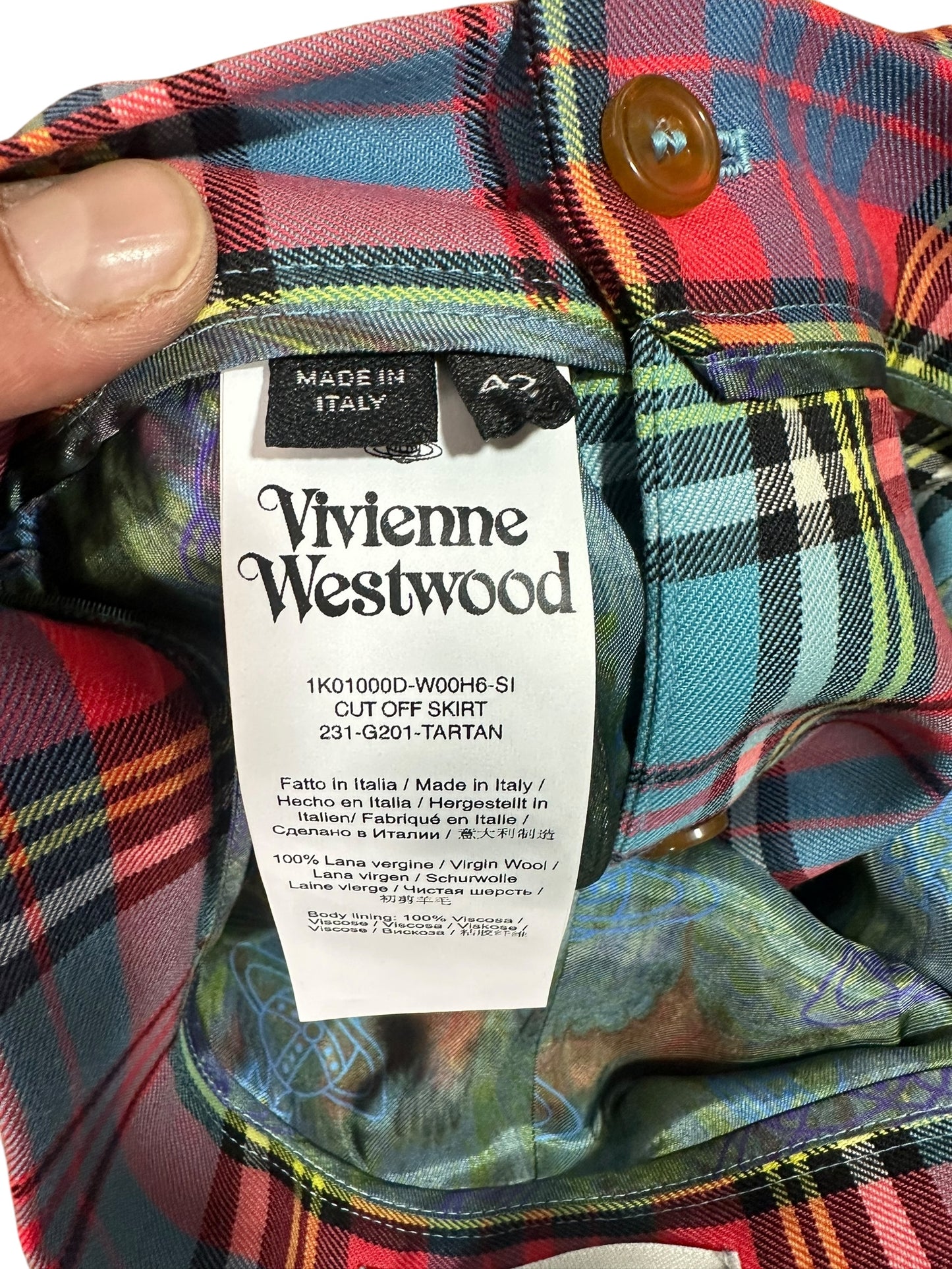 Vivienne Westwood mini Kilt (M)