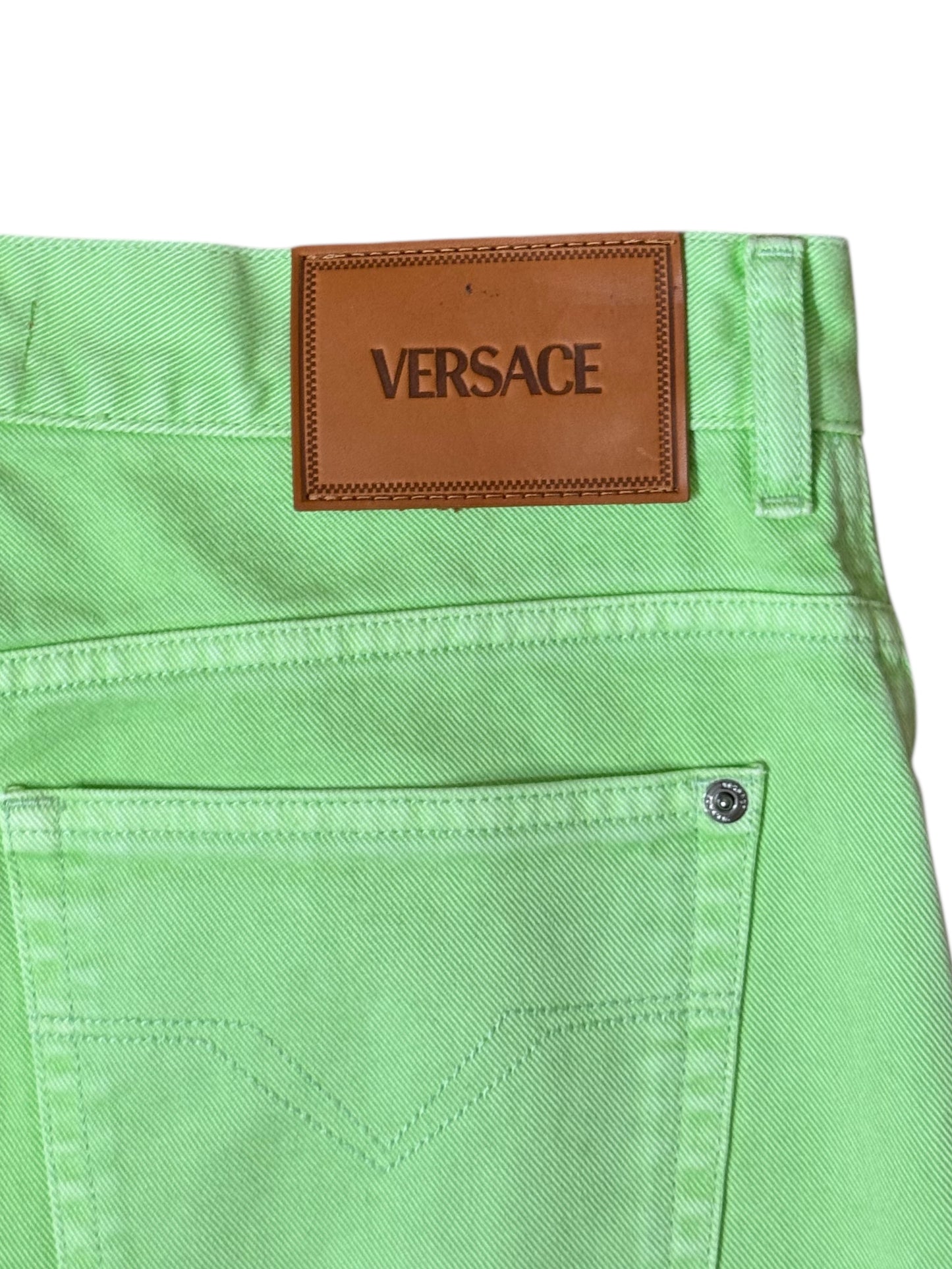 Versace pantaloni in denim - taglia 32