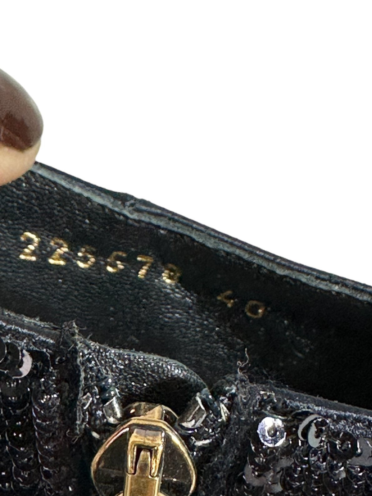 Gucci decolletè con paillettes