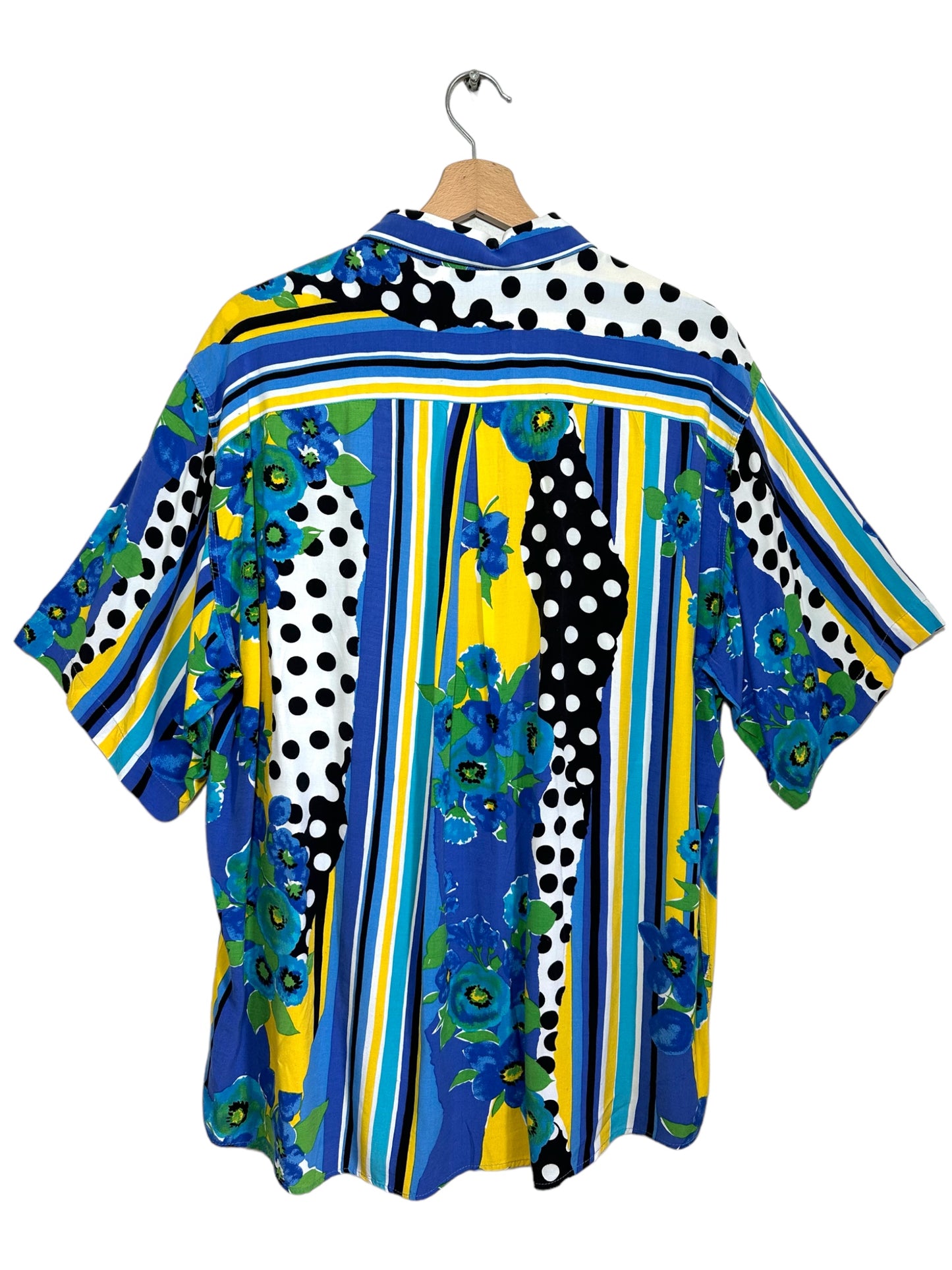 Camicia vintage in viscosa (XL)