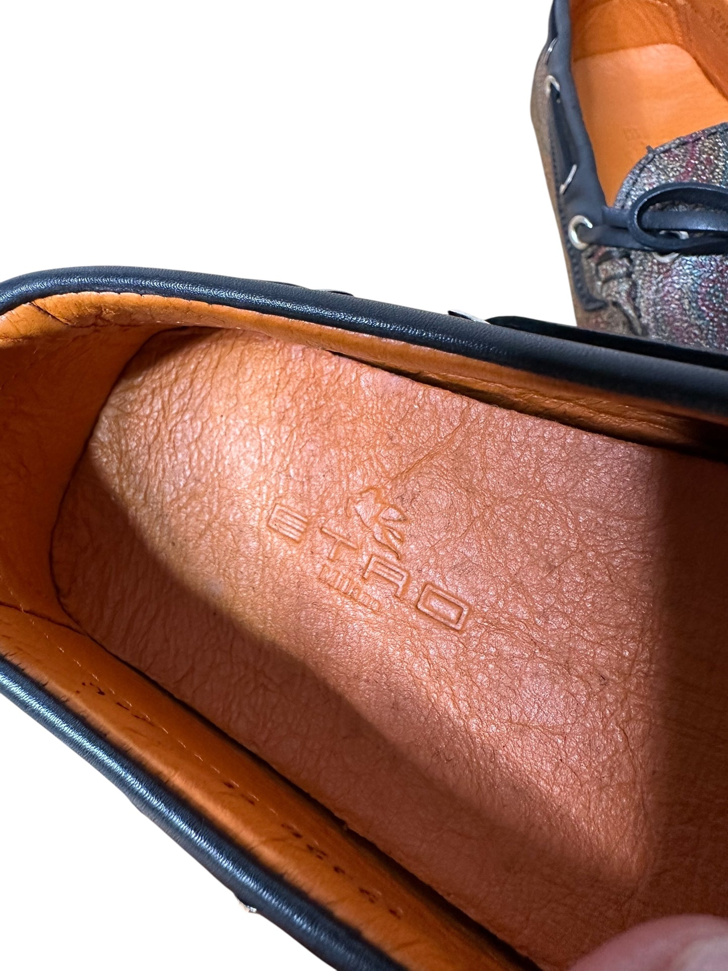 Etro mocassino stampato (37)