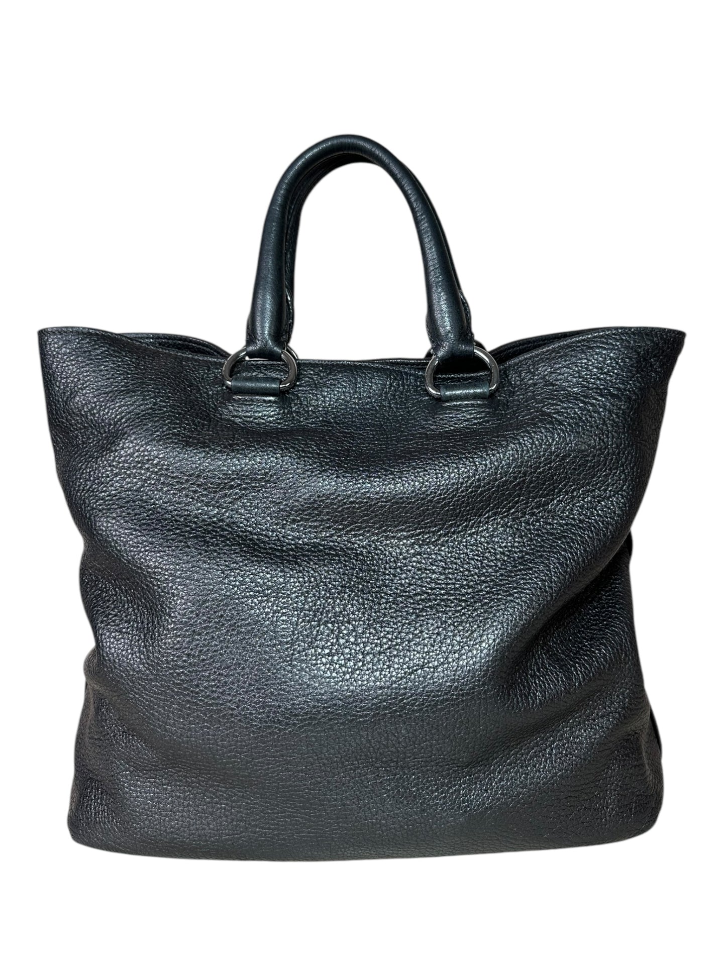 Prada borsa tote in pelle