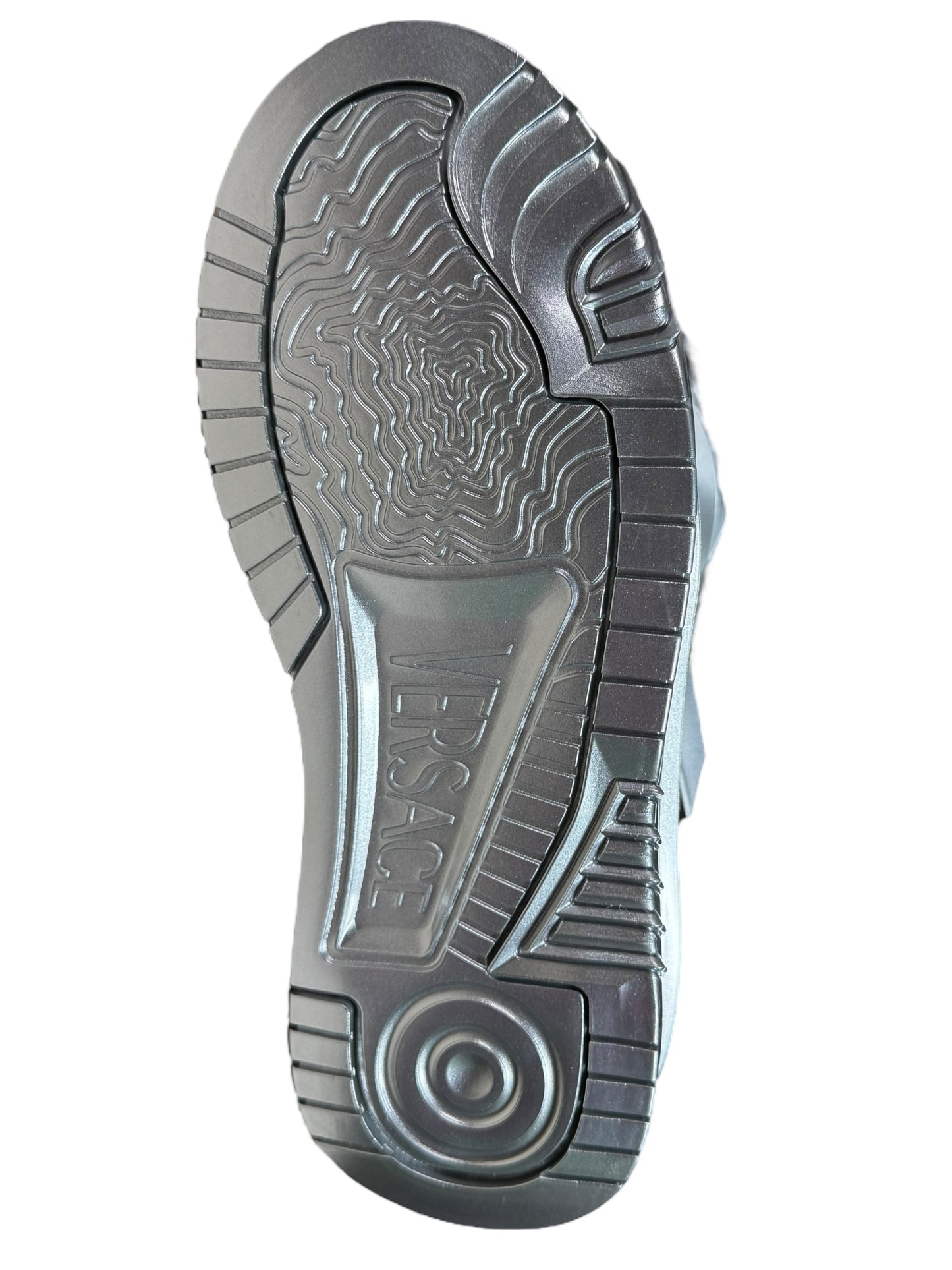 Versace Odissea sneakers argento con logo Medusa 3D - IT 40