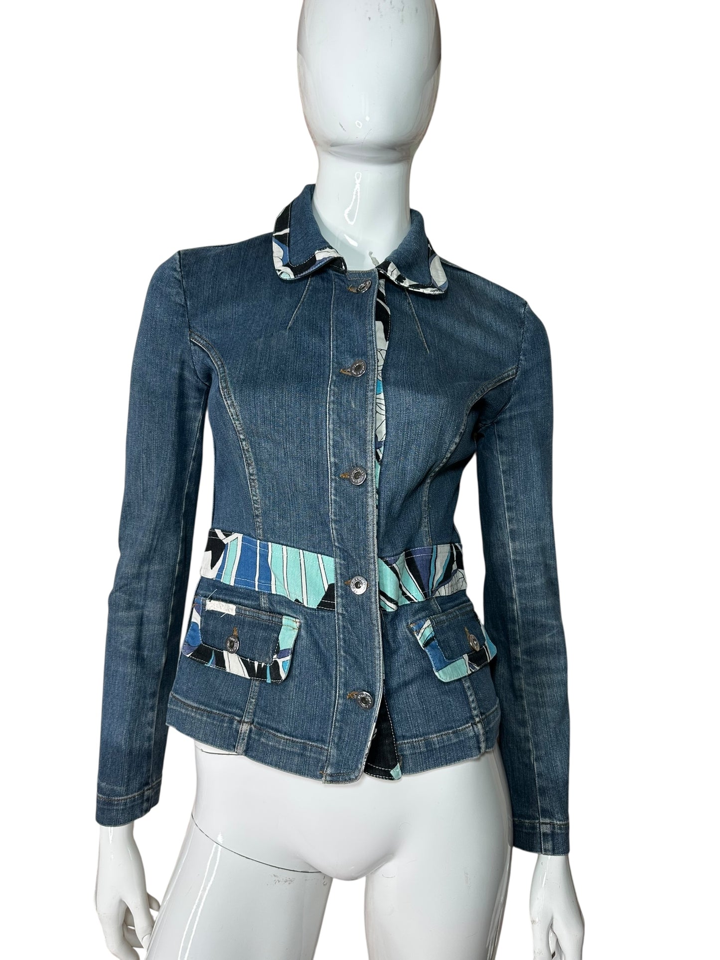 D&G giacca in denim vintage