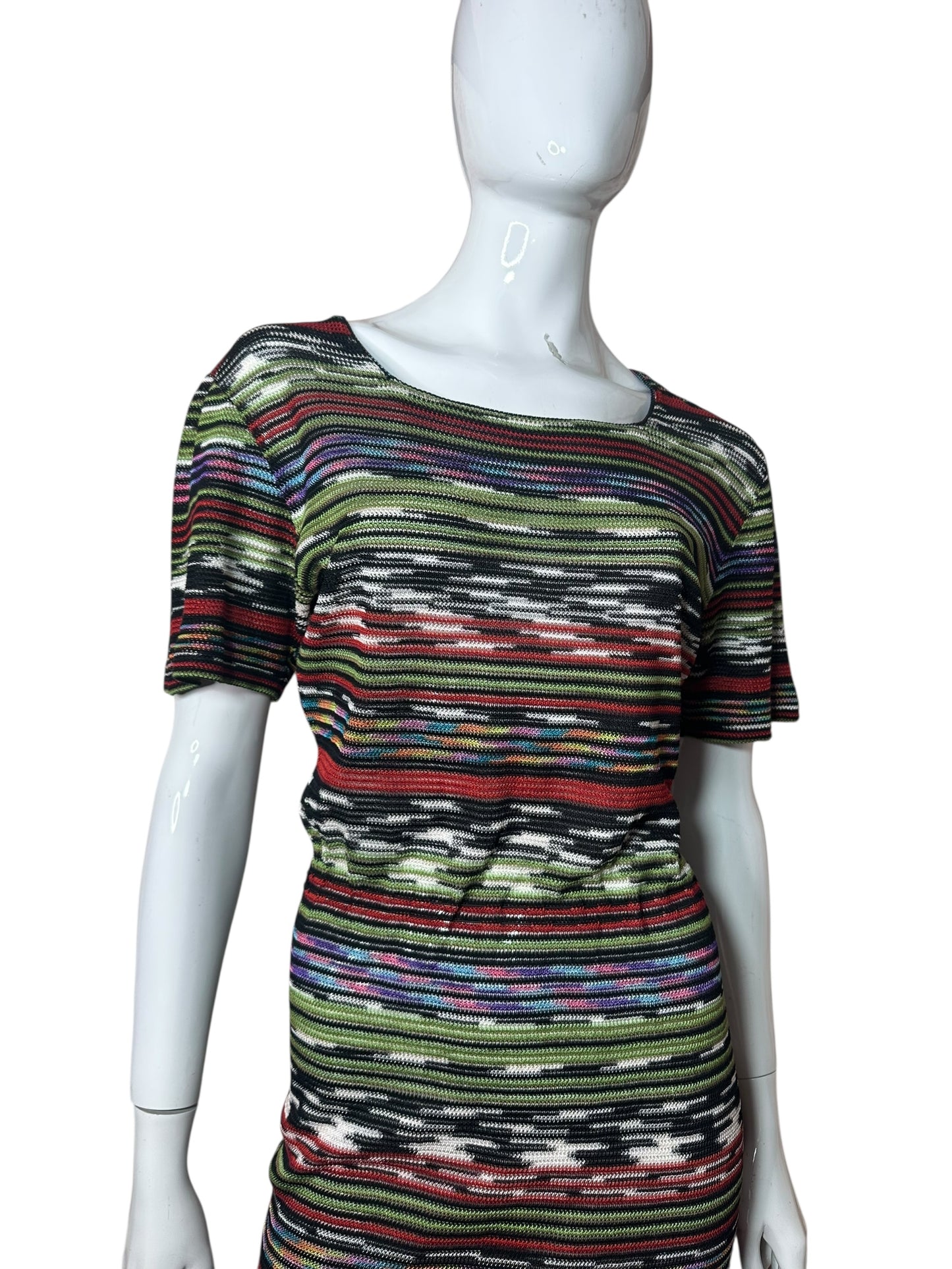 Missoni abito longuette in maglia (XL)
