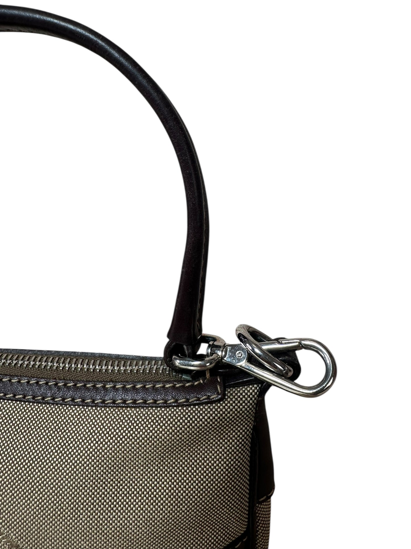 Prada mini borsa in canvas vintage