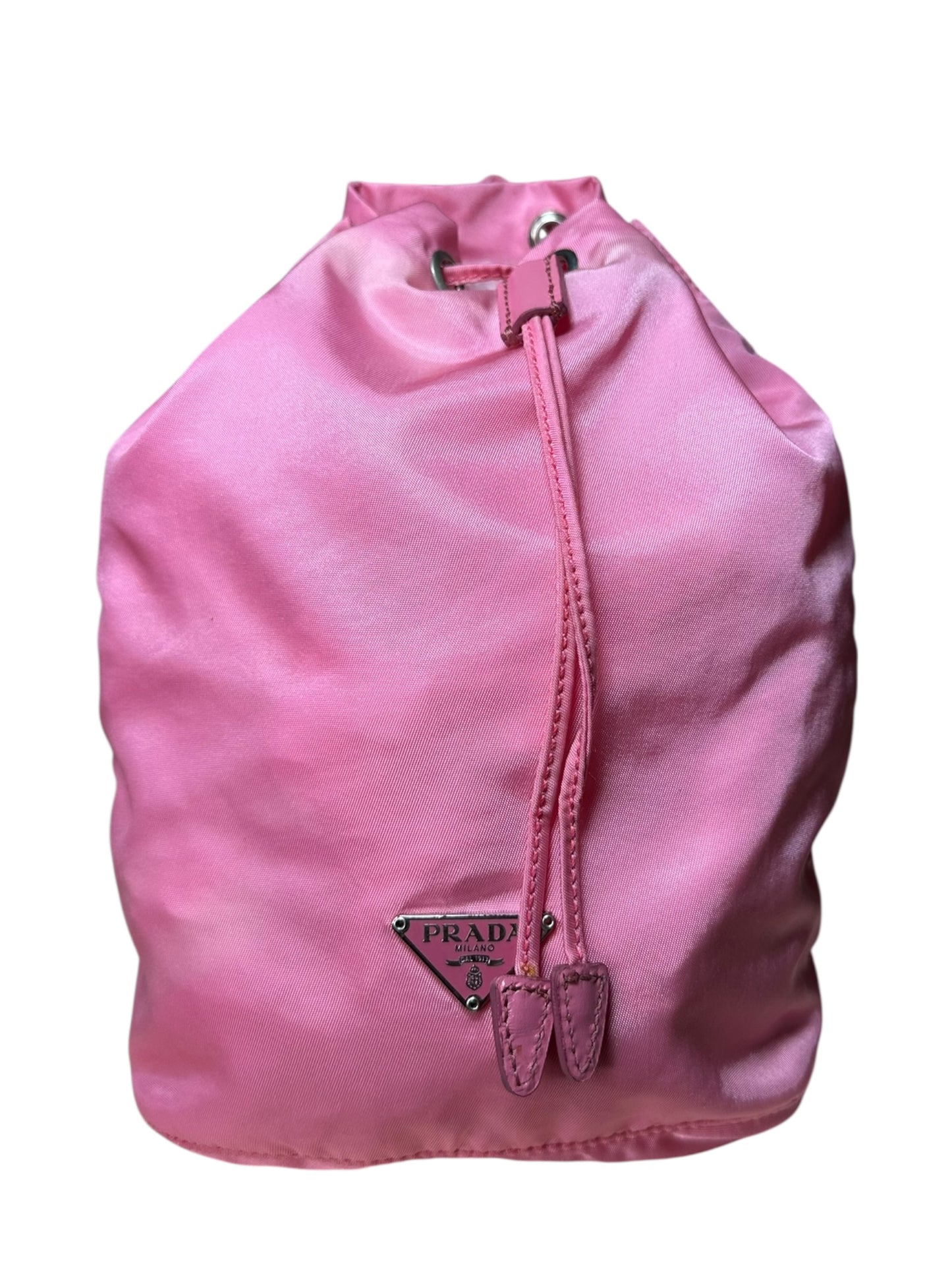 Prada mini secchiello in nylon