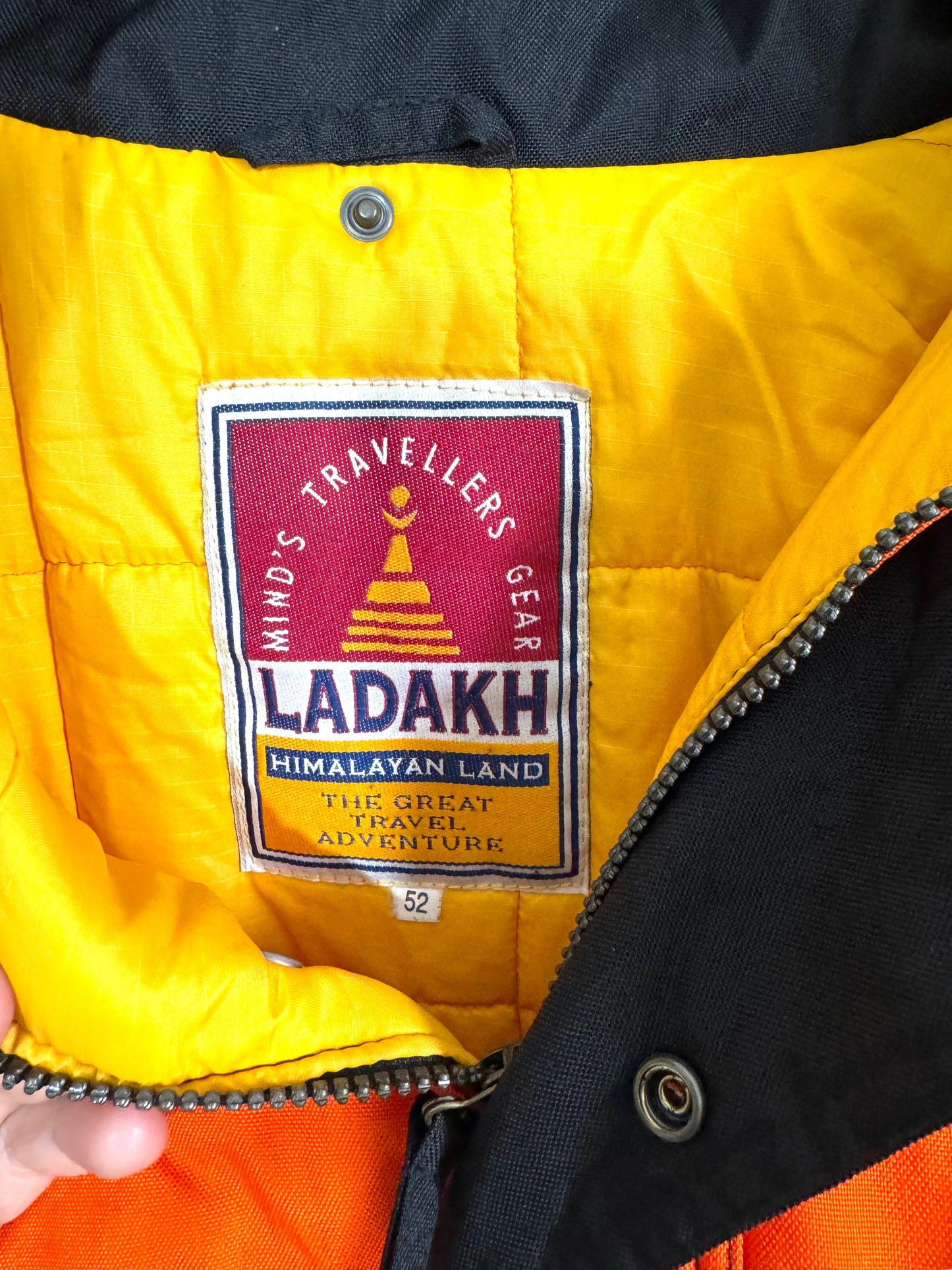 Ladakh giacca tecnica imbottita streetwear vintage (XL)