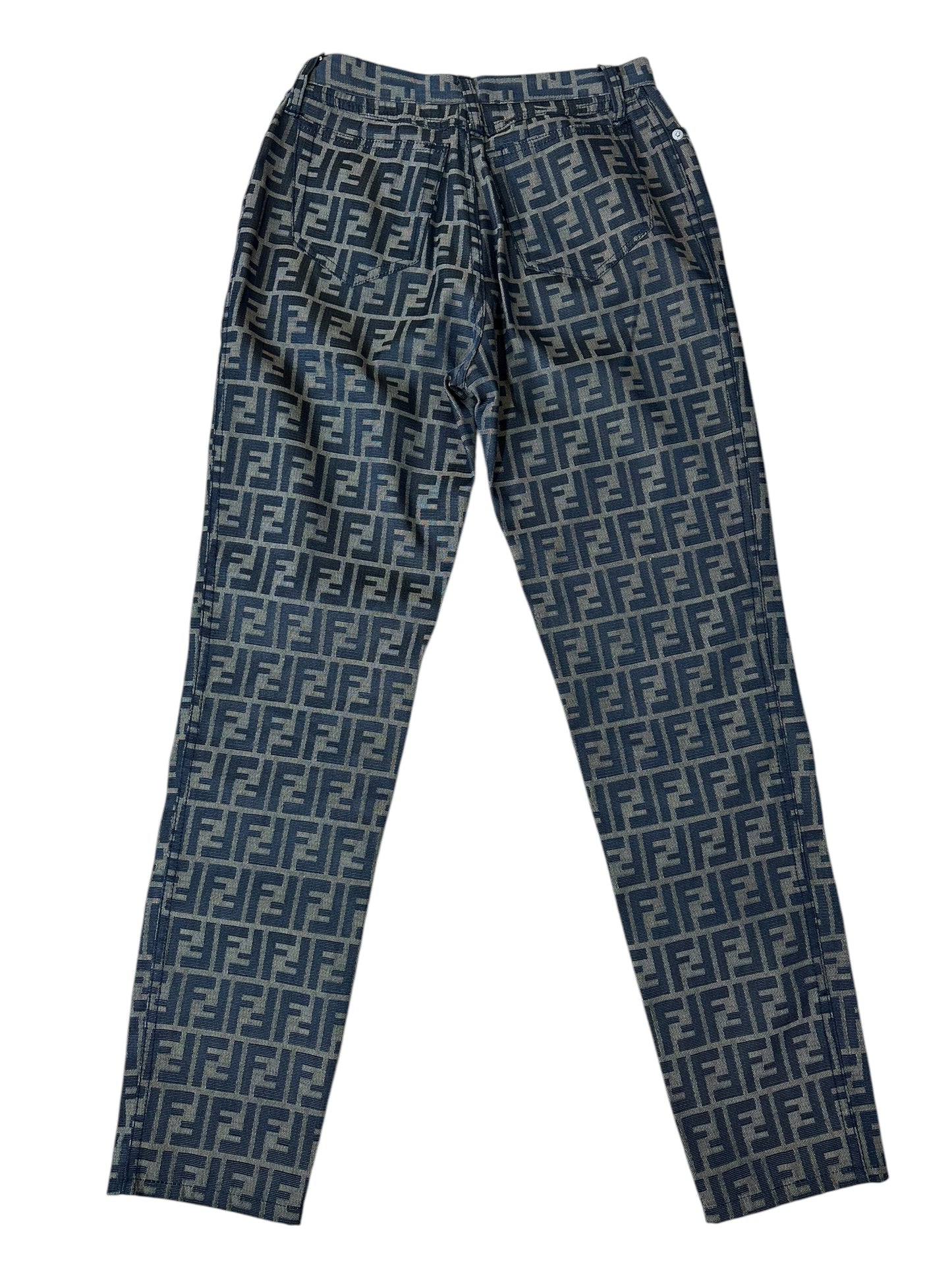 Fendi pantalone vintage FF (S)