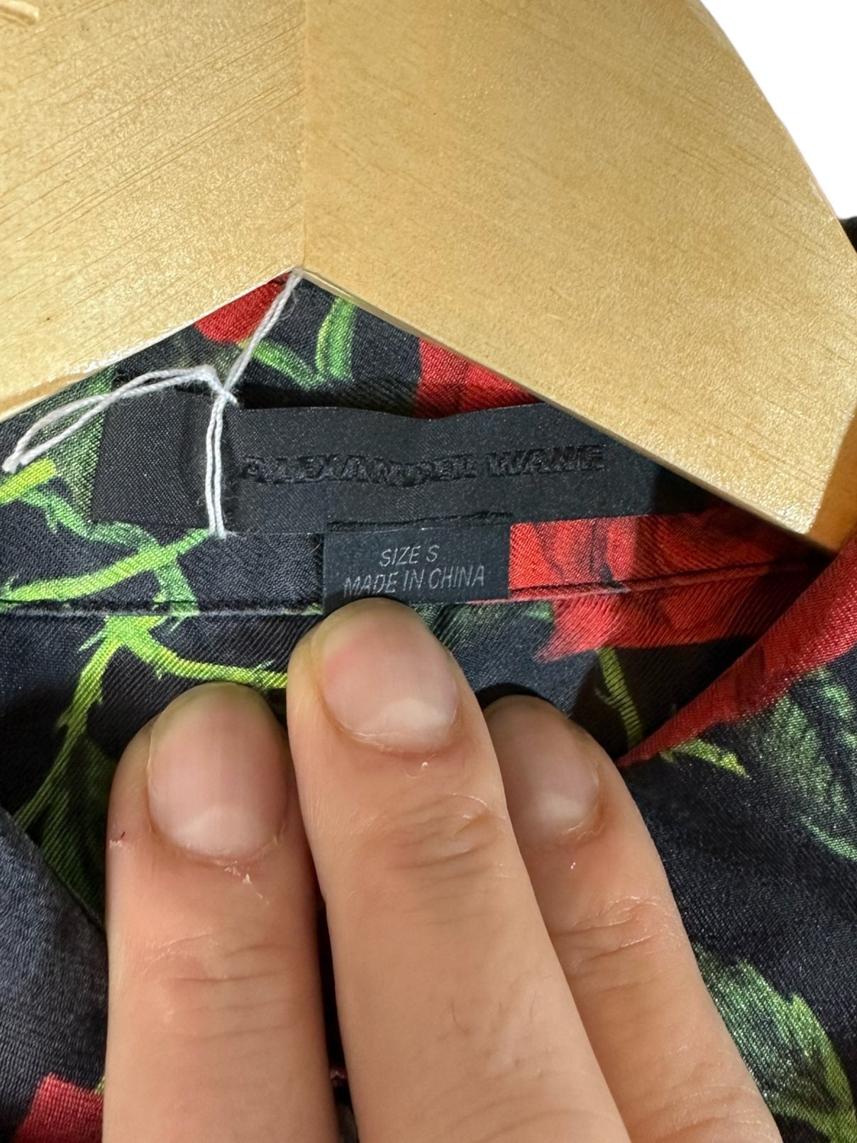 Alexander Wang camicia seta (S)
