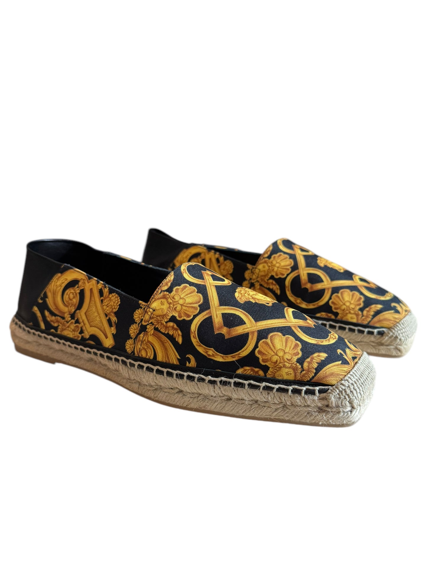 Espadrillas Versace con Stampa Barocca - Taglia 44.