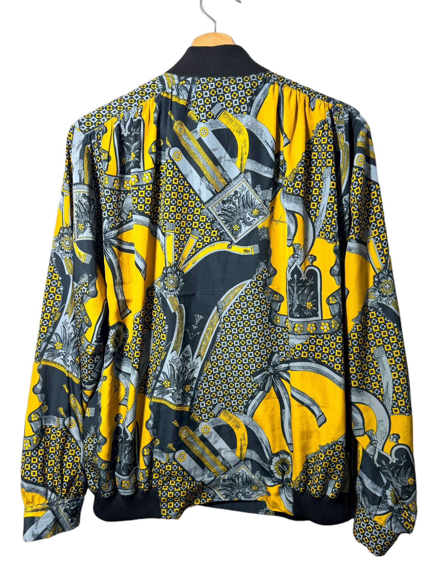 Bomber leggero vintage stampato (L)