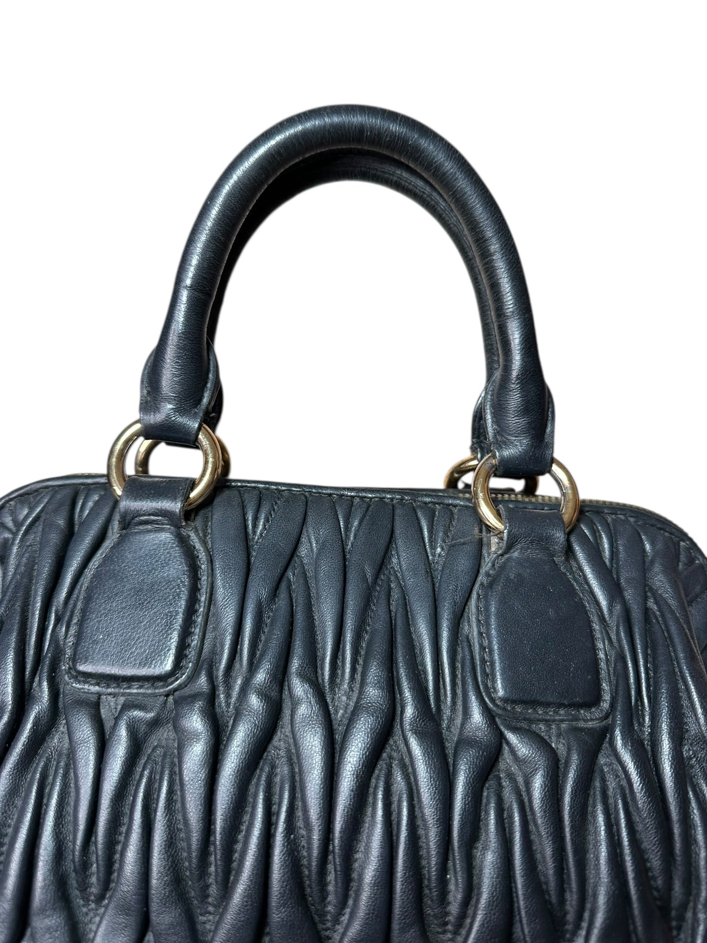 Miu Miu borsa vintage in pelle matelassè