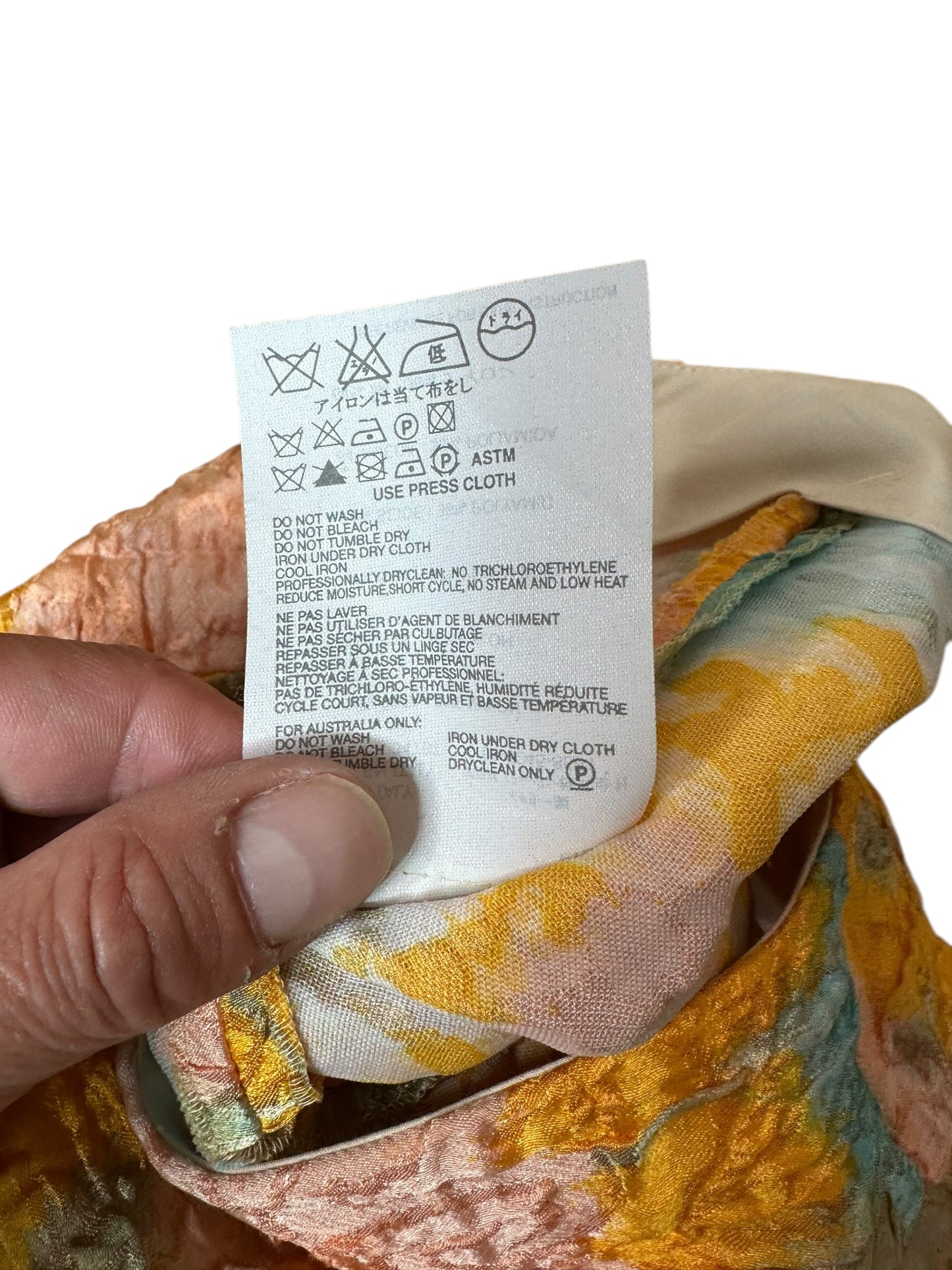 Miu Miu gonna midí stampata (M)