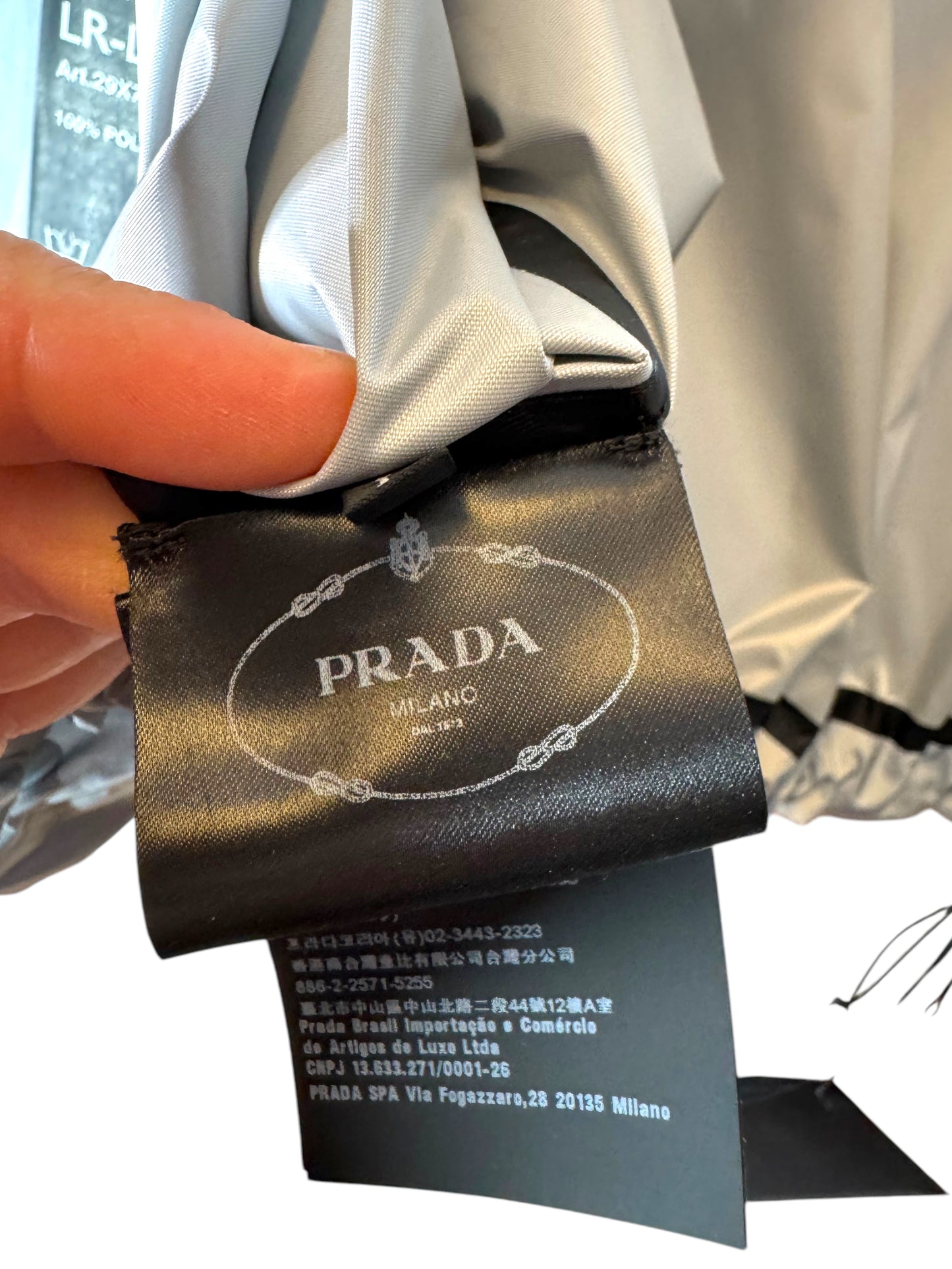 Giacca Prada Linea Rossa LR-LX066 Riflettente Uomo Taglia L