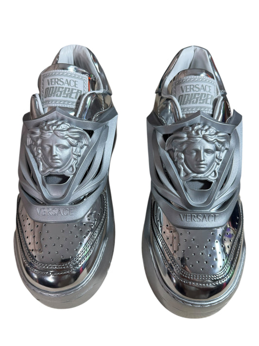 Versace Odissea sneakers argento con logo Medusa 3D – IT 41