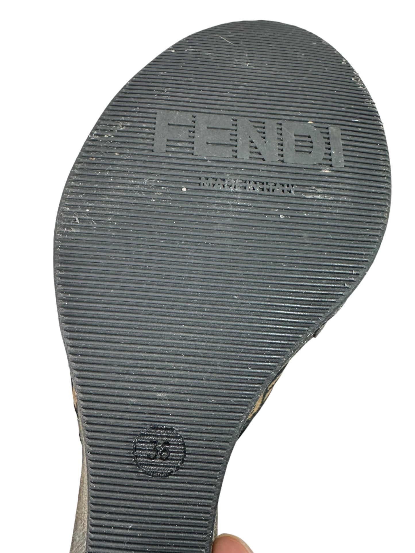 Fendi sabot vintage N36