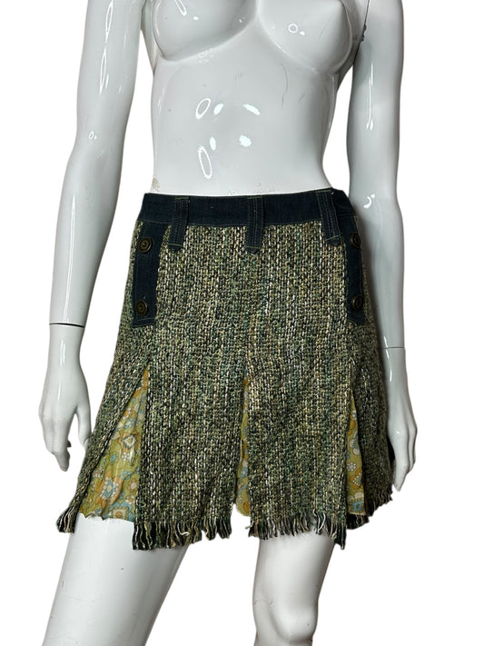 D&G Dolce & Gabbana mini gonna vintage (S)