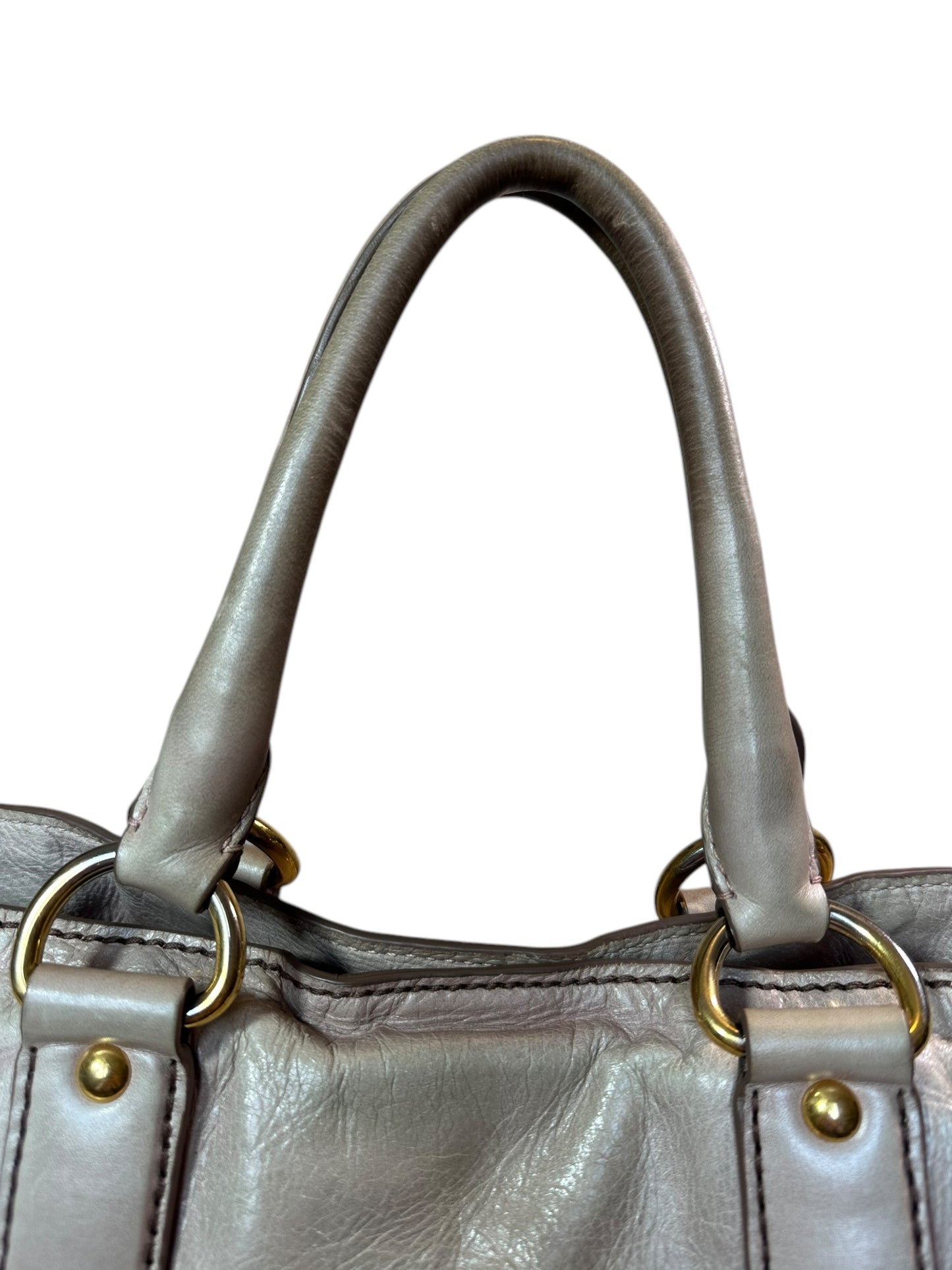 Prada borsa shopper in pelle