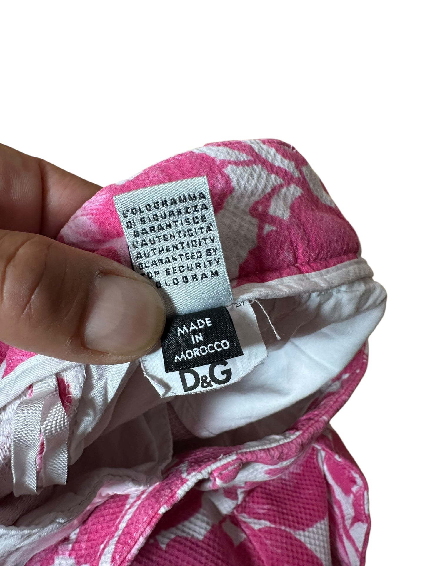 D&G shorts stampato (L)
